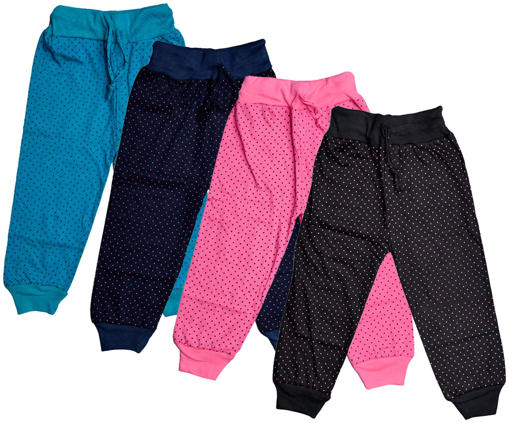 

KAVYA Girls Cotton Printed Capri (Pack of 4)