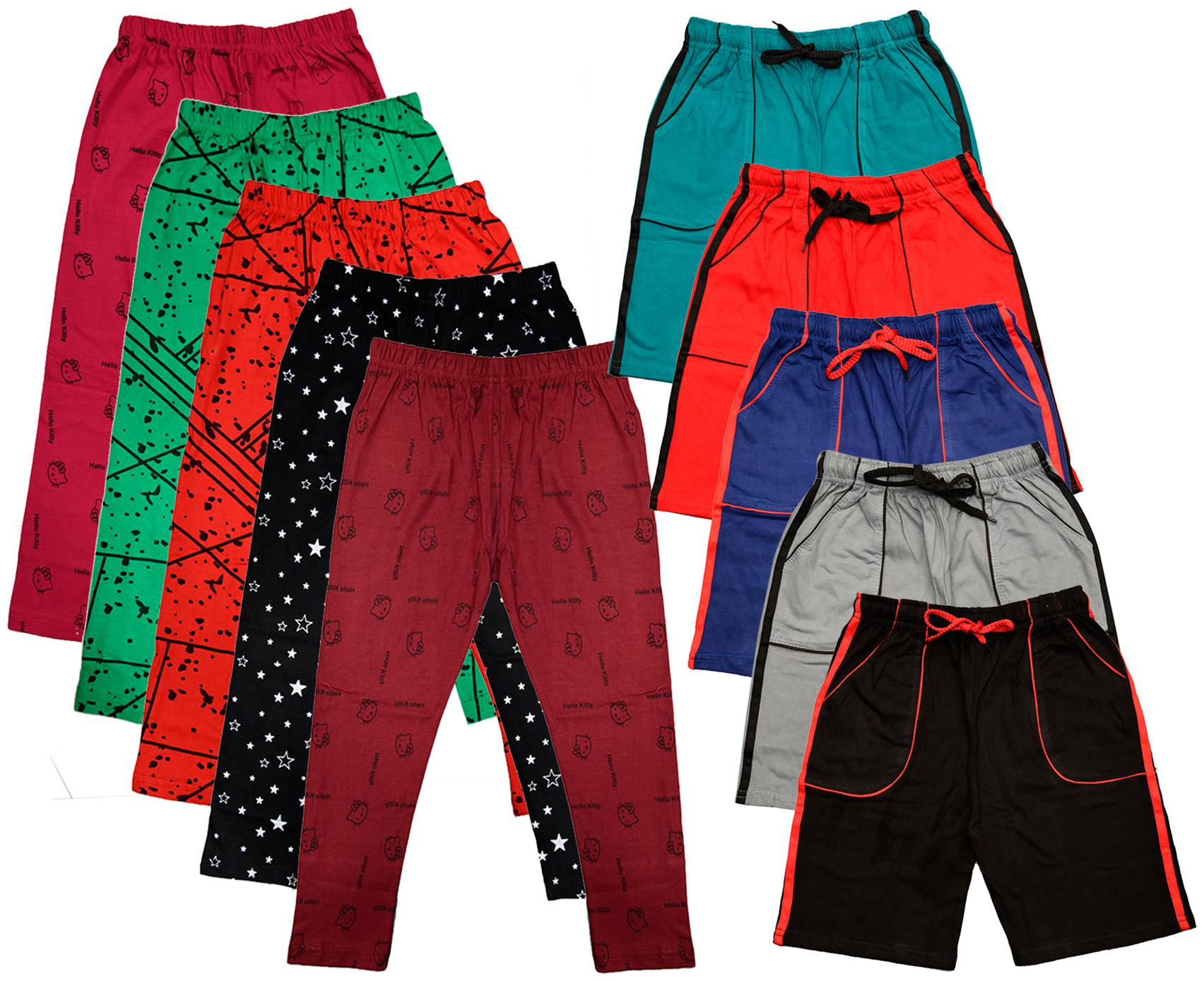 

Kavya Girl Cotton Printed Capri - Multi