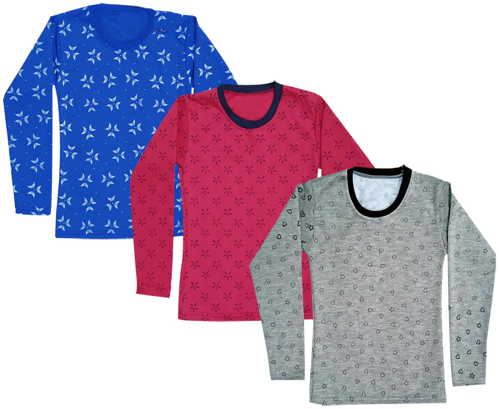 

Kavya Girl Wool Printed T shirt - Multi