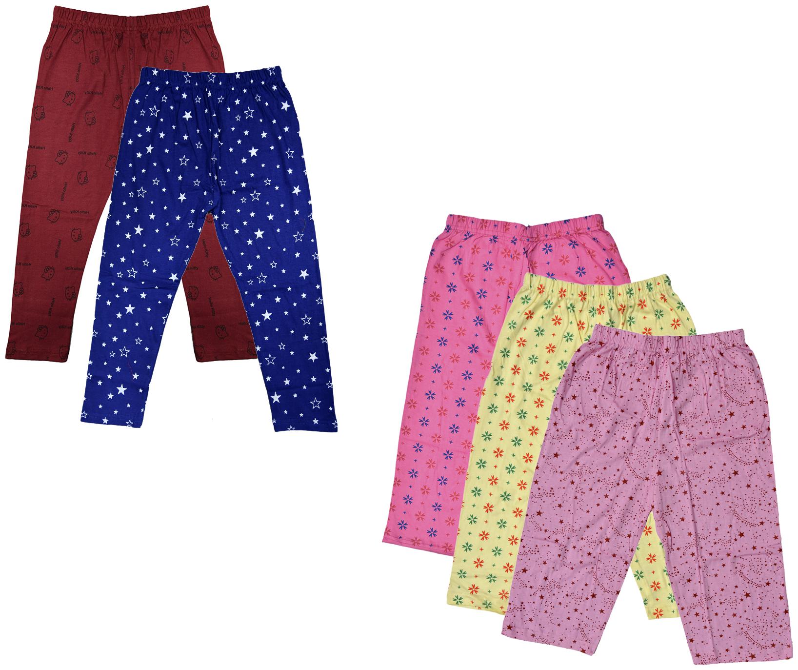 

Kavya Girl Cotton Printed Capri - Multi