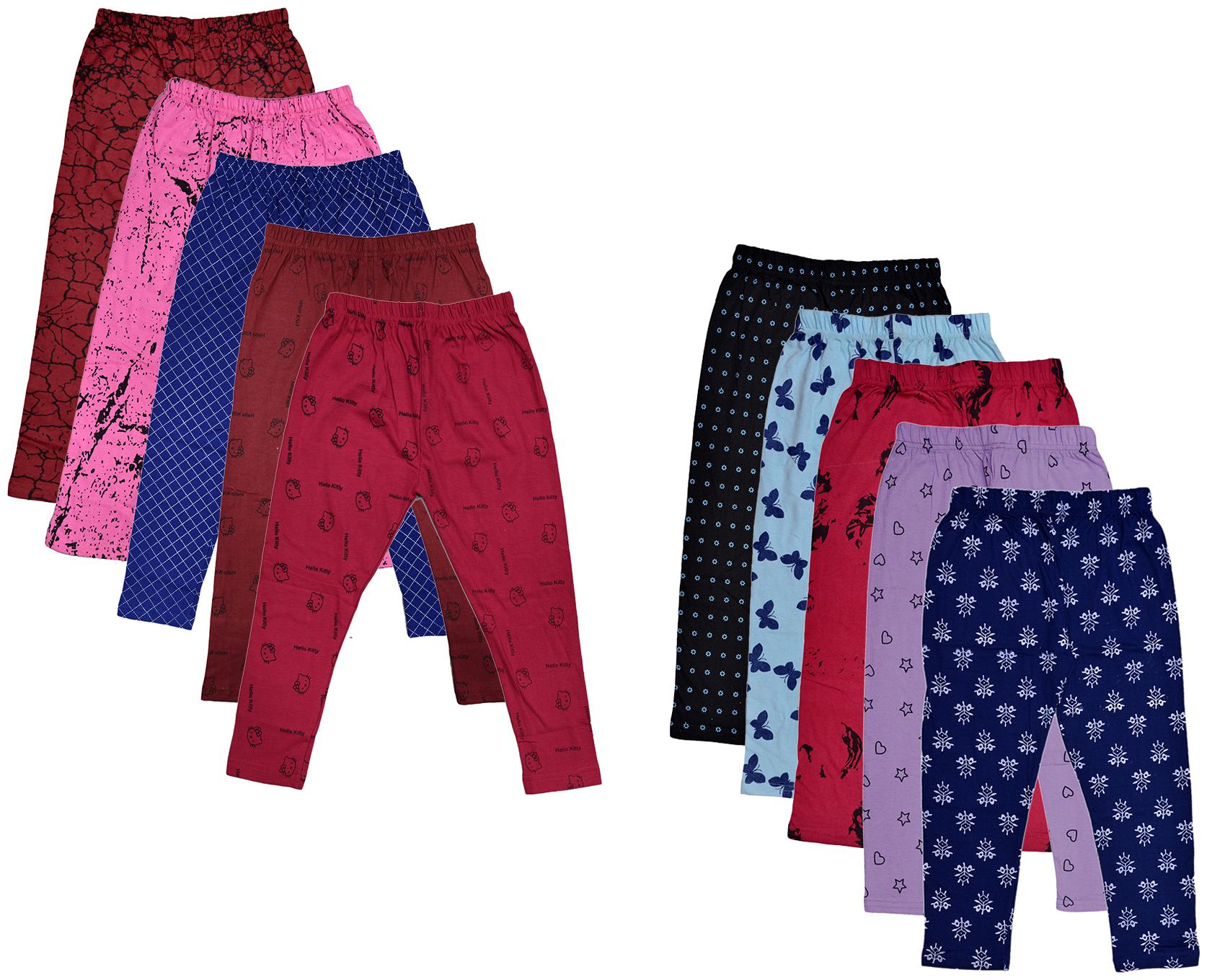 

Kavya Girl Cotton Printed Capri - Multi