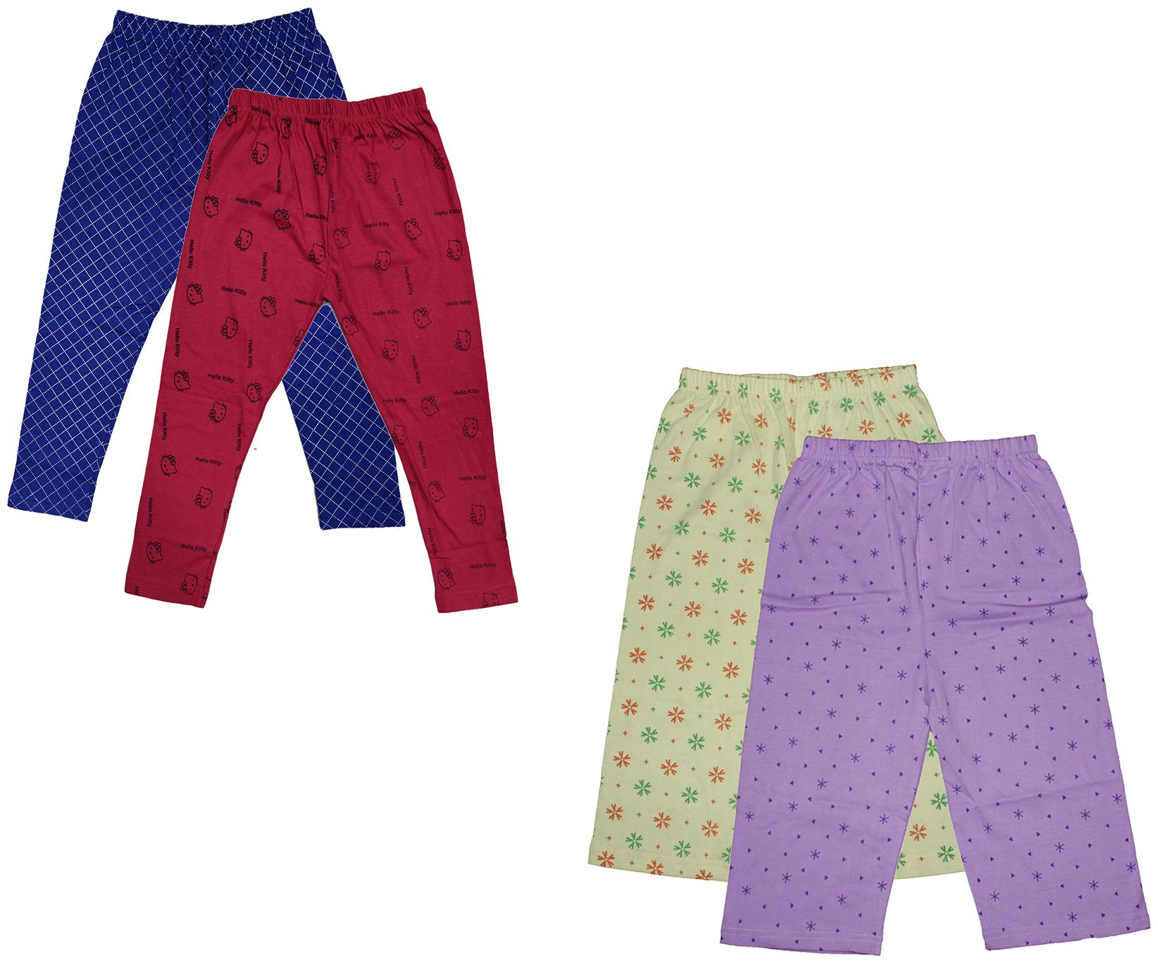 

Kavya Girl Cotton Printed Capri - Multi