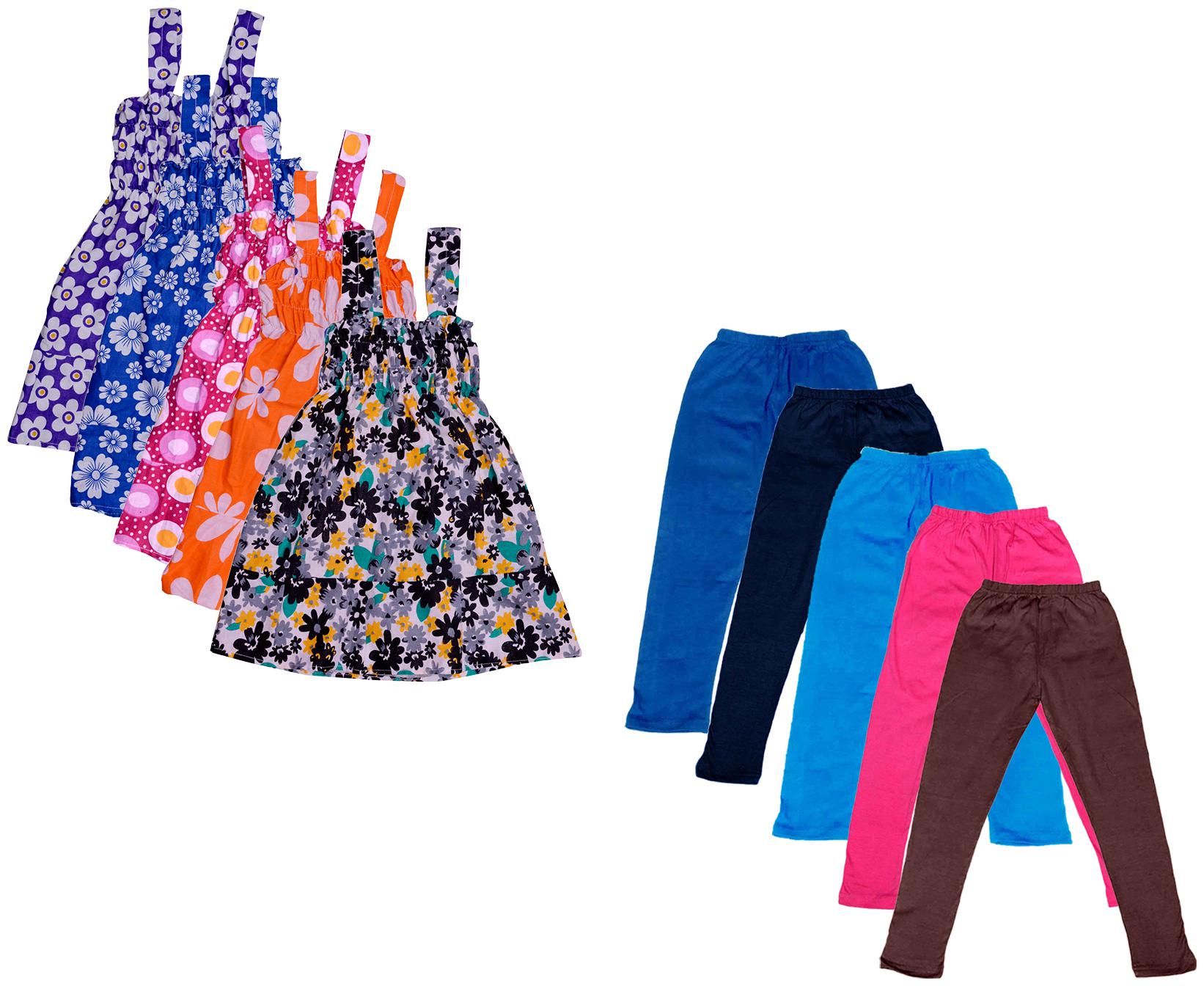 

Kavya Girl Cotton Top Bottom Set - Multi