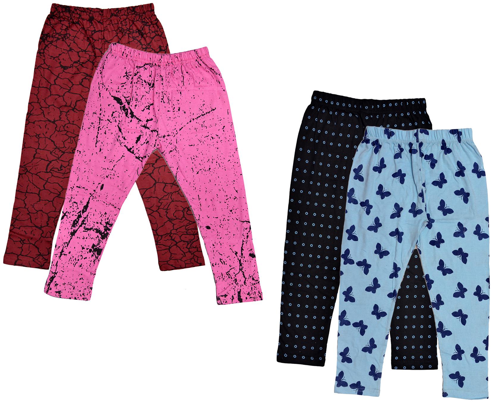 

Kavya Girl Cotton Printed Capri - Multi