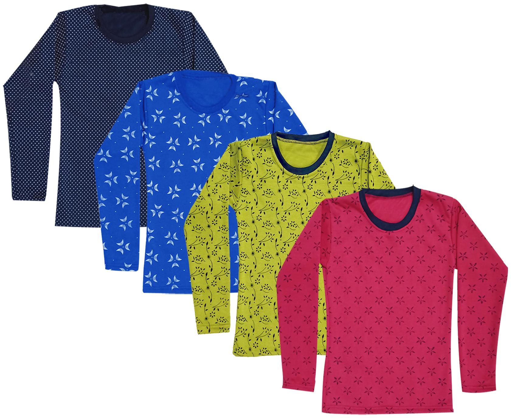 

Kavya Girl Wool Printed T shirt - Multi