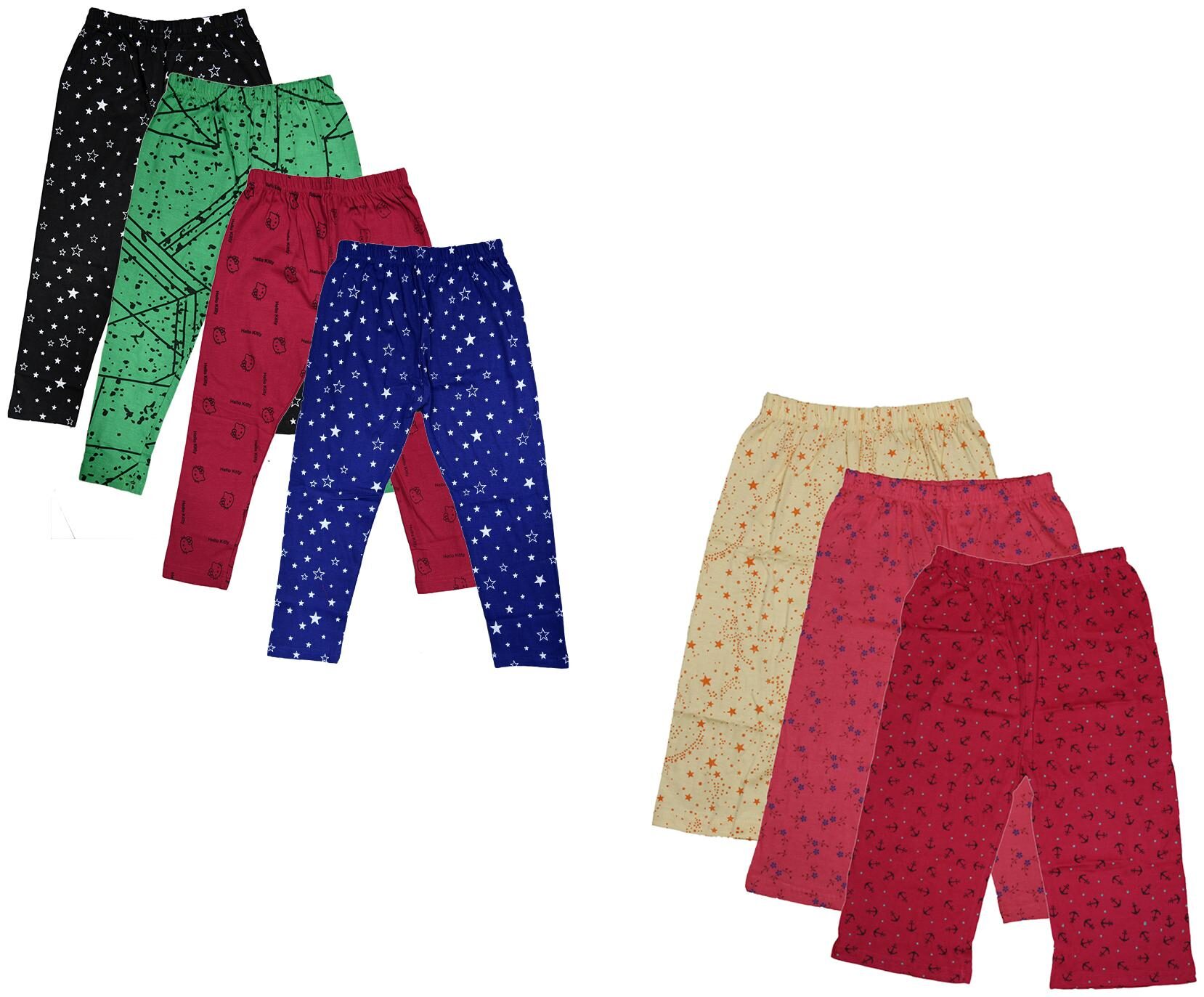 

Kavya Girl Cotton Printed Capri - Multi