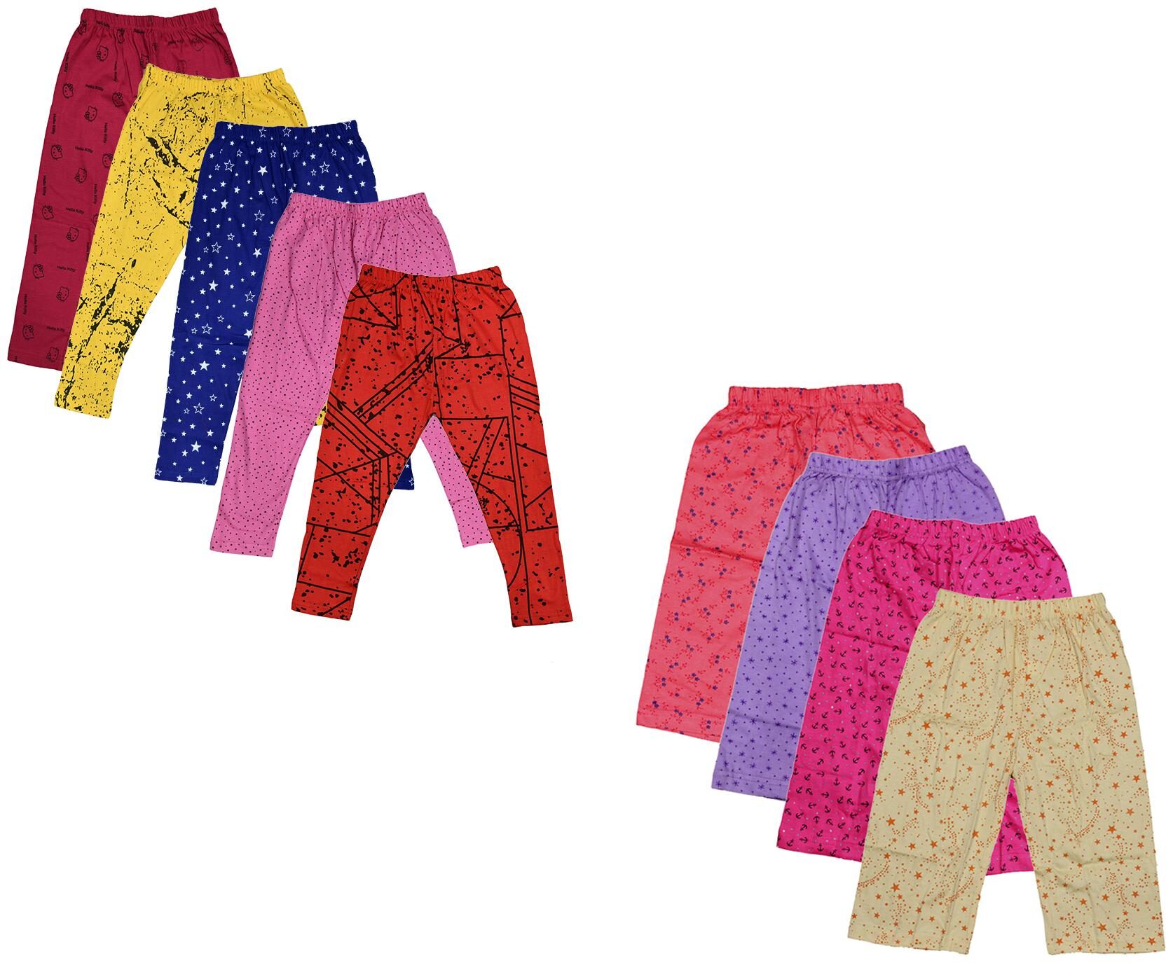

Kavya Girl Cotton Printed Capri - Multi