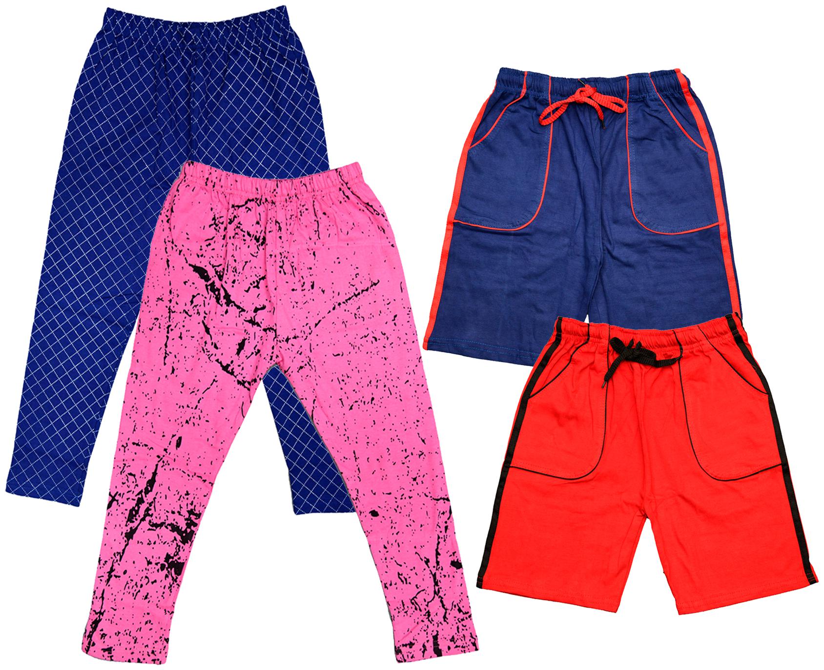 

Kavya Girl Cotton Printed Capri - Multi