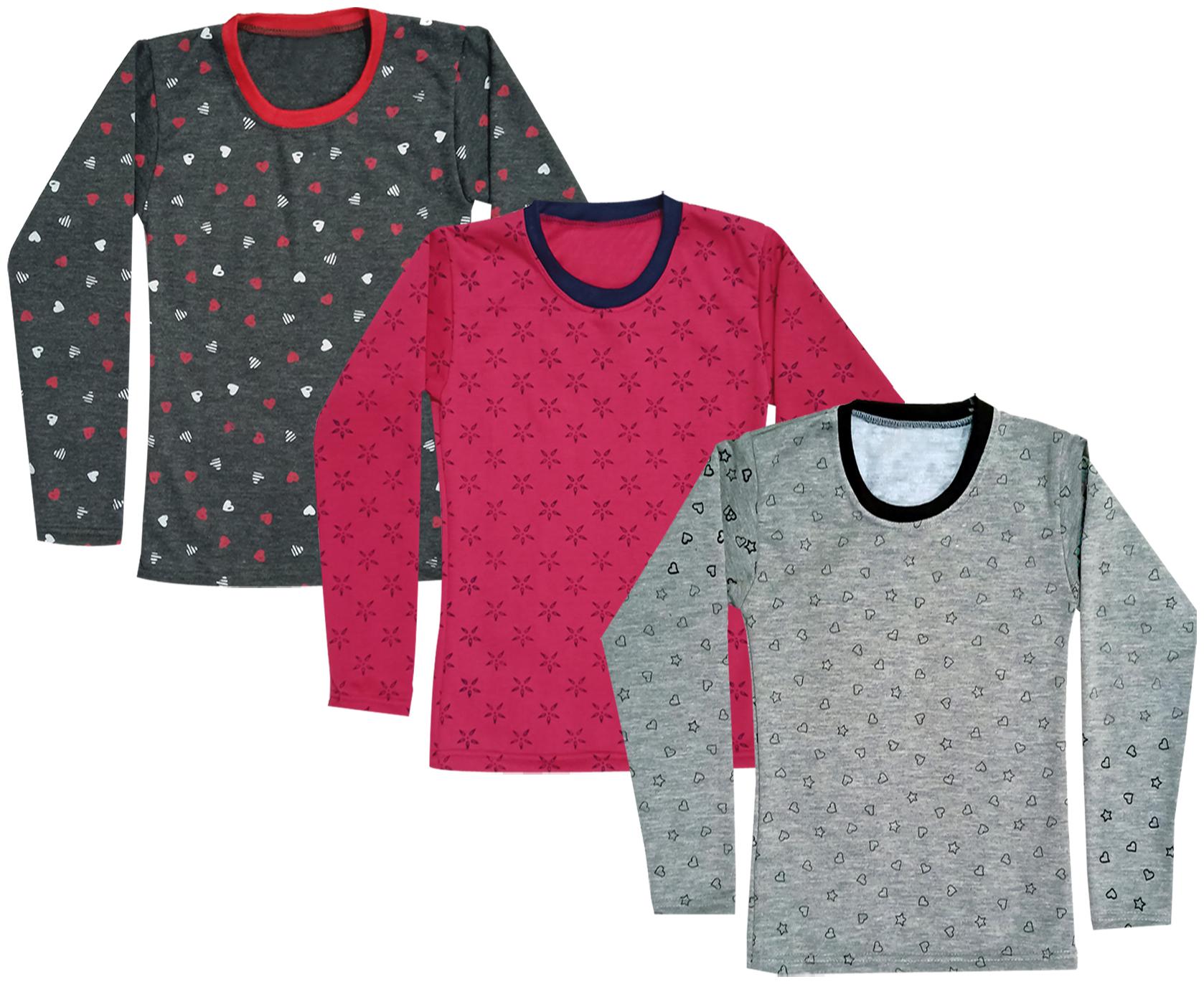 

Kavya Girl Wool Printed T shirt - Multi