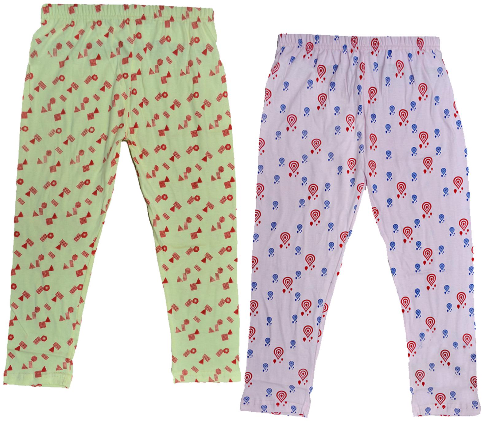 

Kavya Girl Cotton Printed Capri - Multi