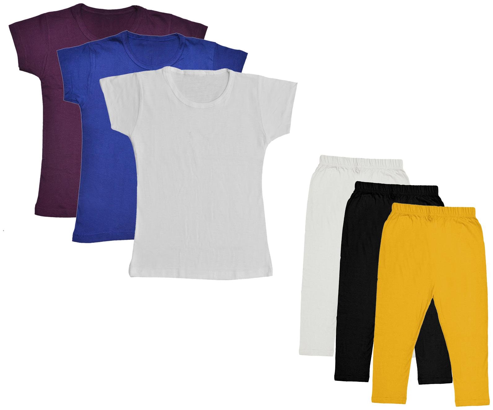 

Kavya Girl Cotton Top Bottom Set - Multi