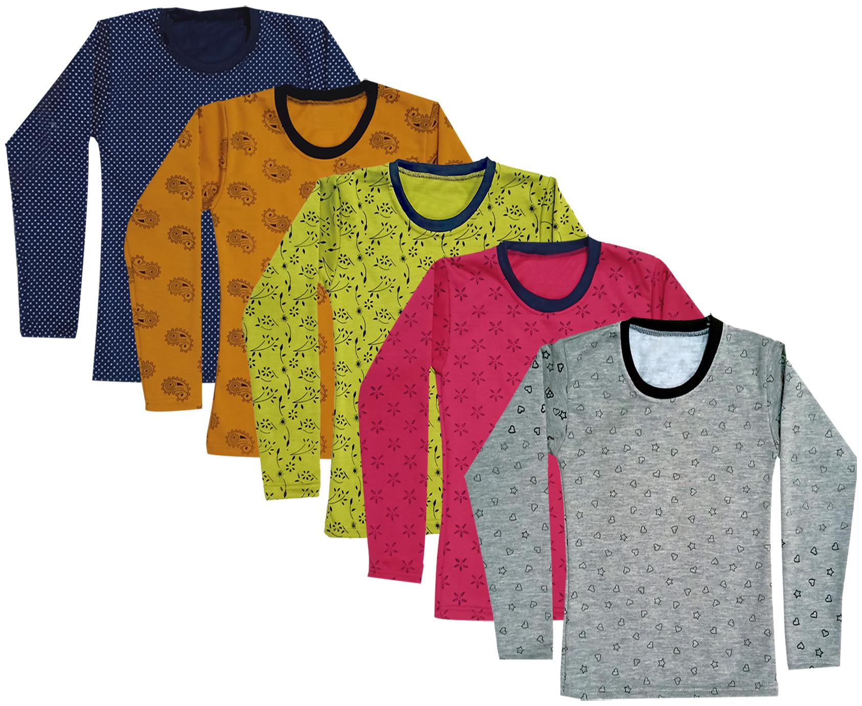 

Kavya Girl Wool Printed T shirt - Multi