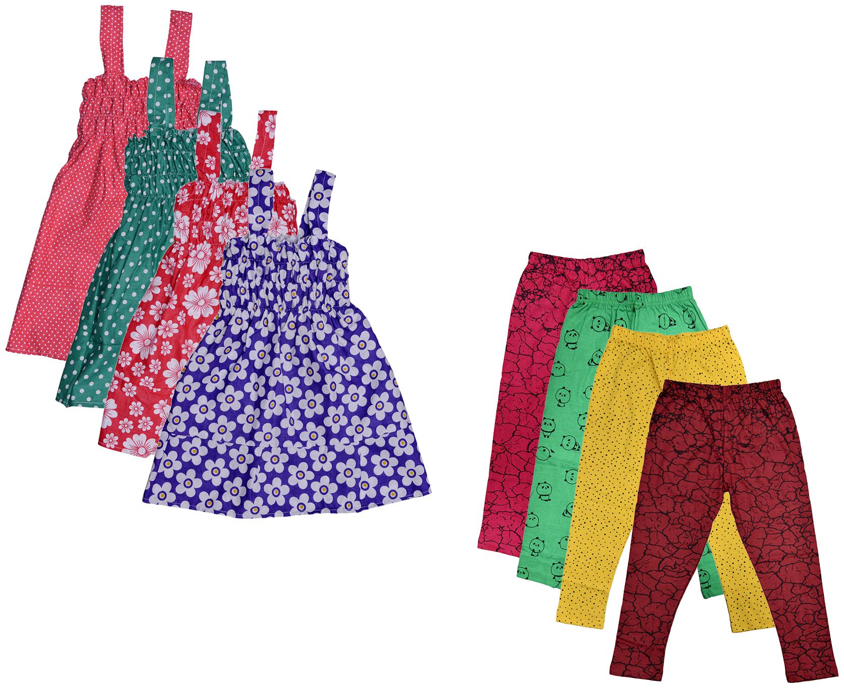 

Kavya Girl Cotton Top Bottom Set - Multi
