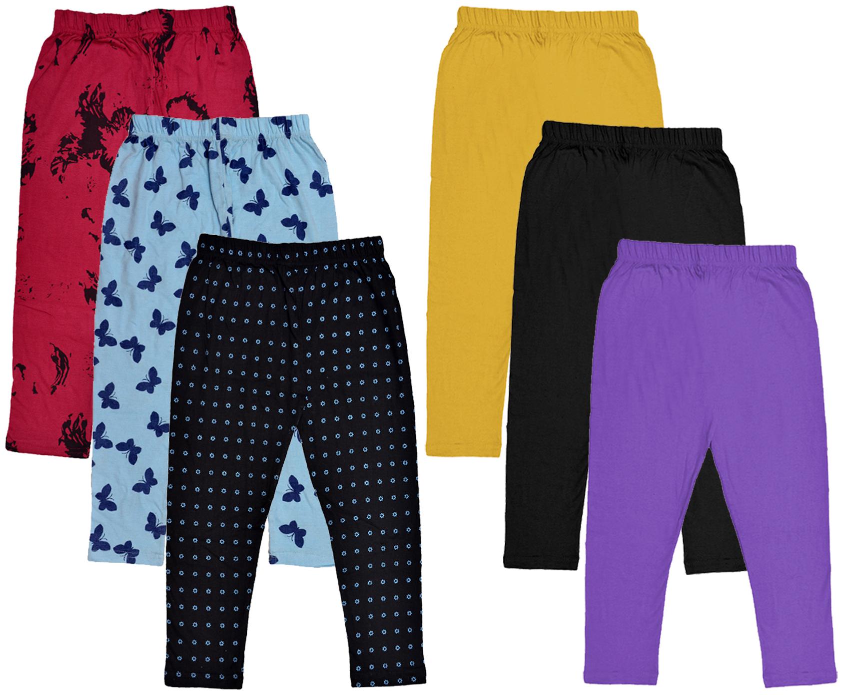 

Kavya Girl Cotton Printed Capri - Multi