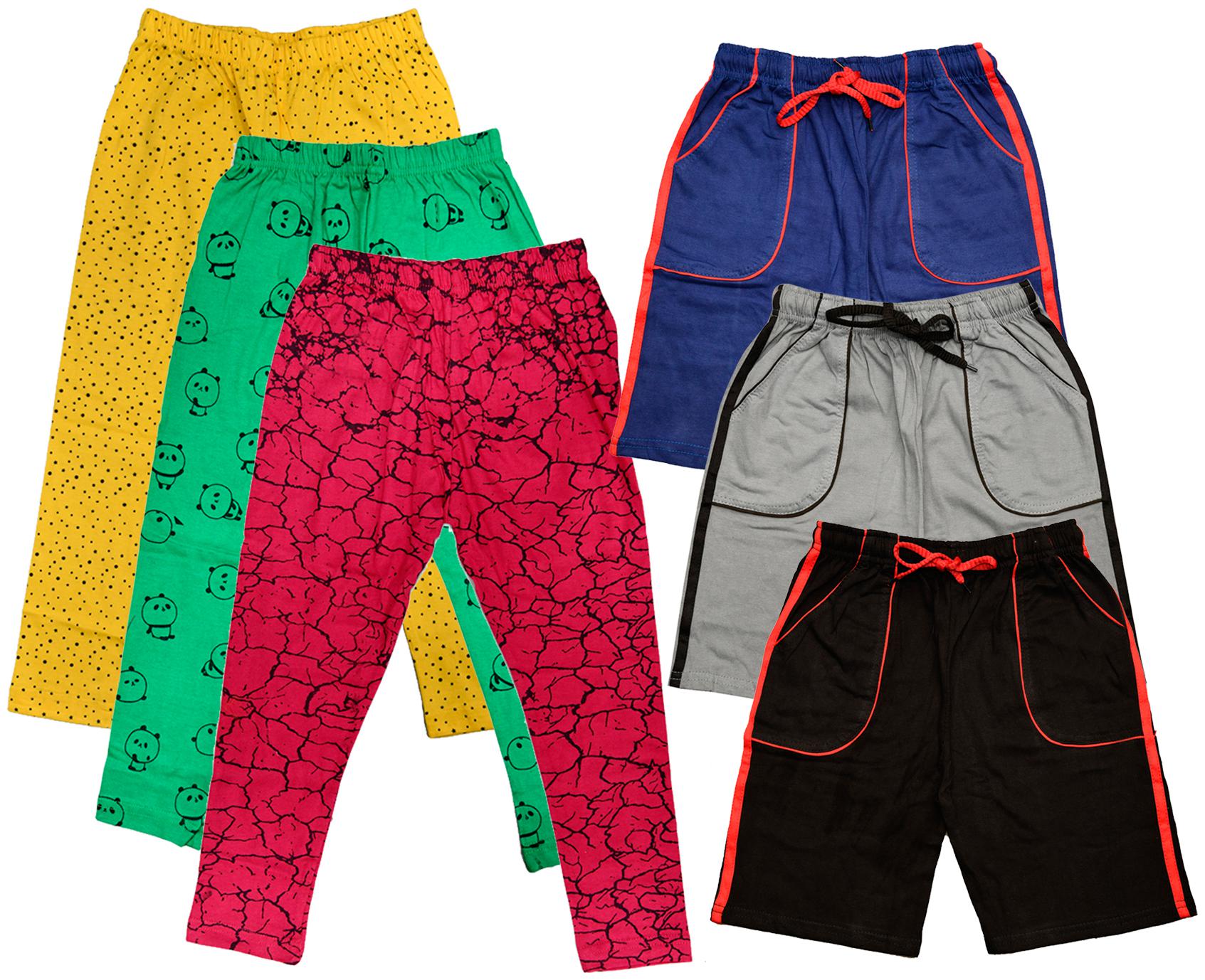 

Kavya Girl Cotton Printed Capri - Multi