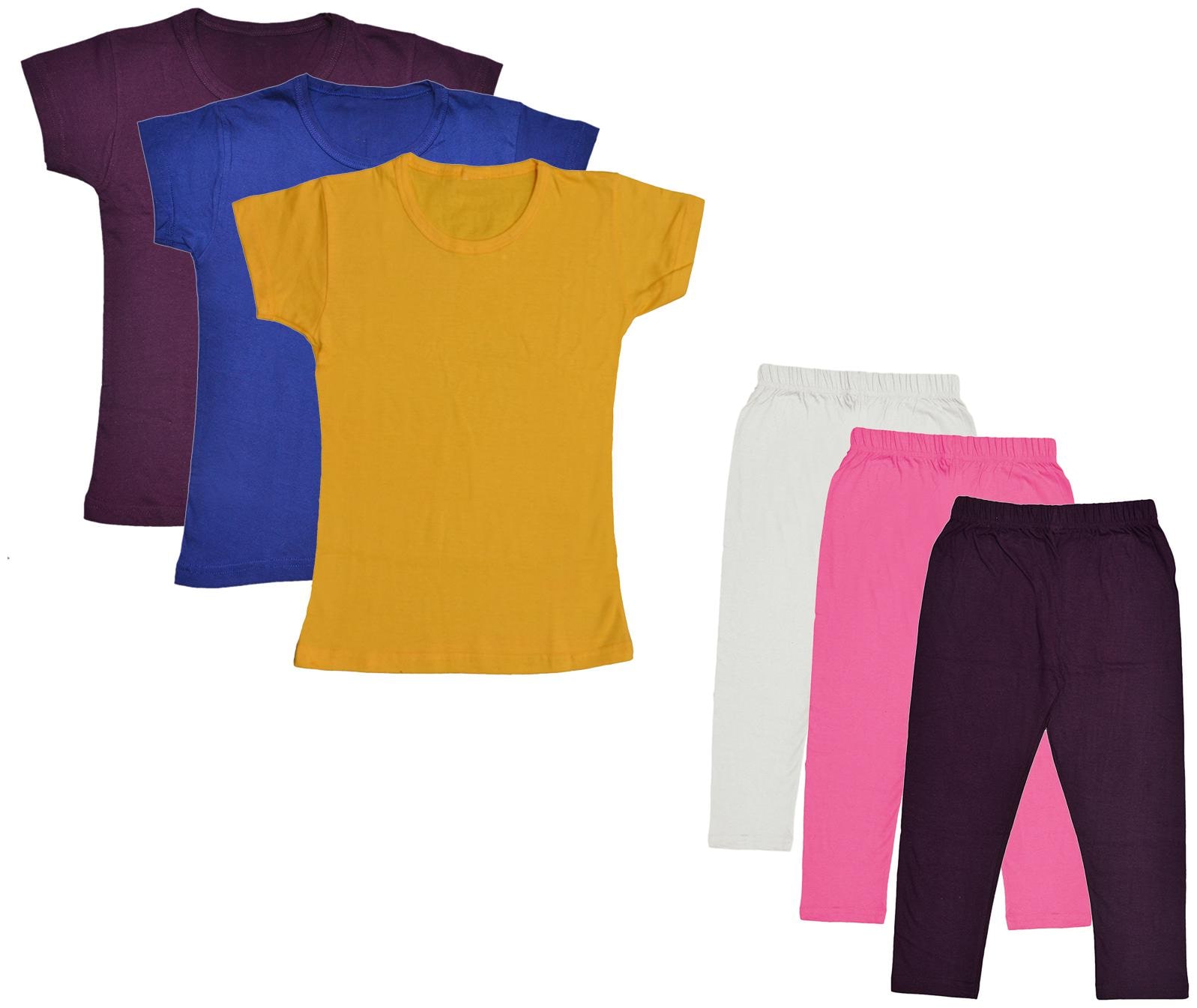 

Kavya Girl Cotton Top Bottom Set - Multi