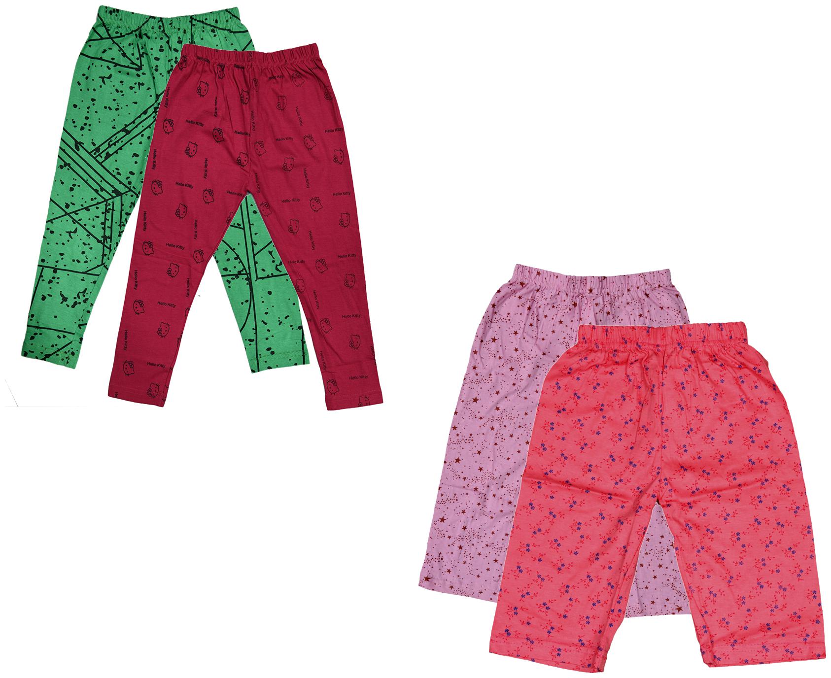 

Kavya Girl Cotton Printed Capri - Multi