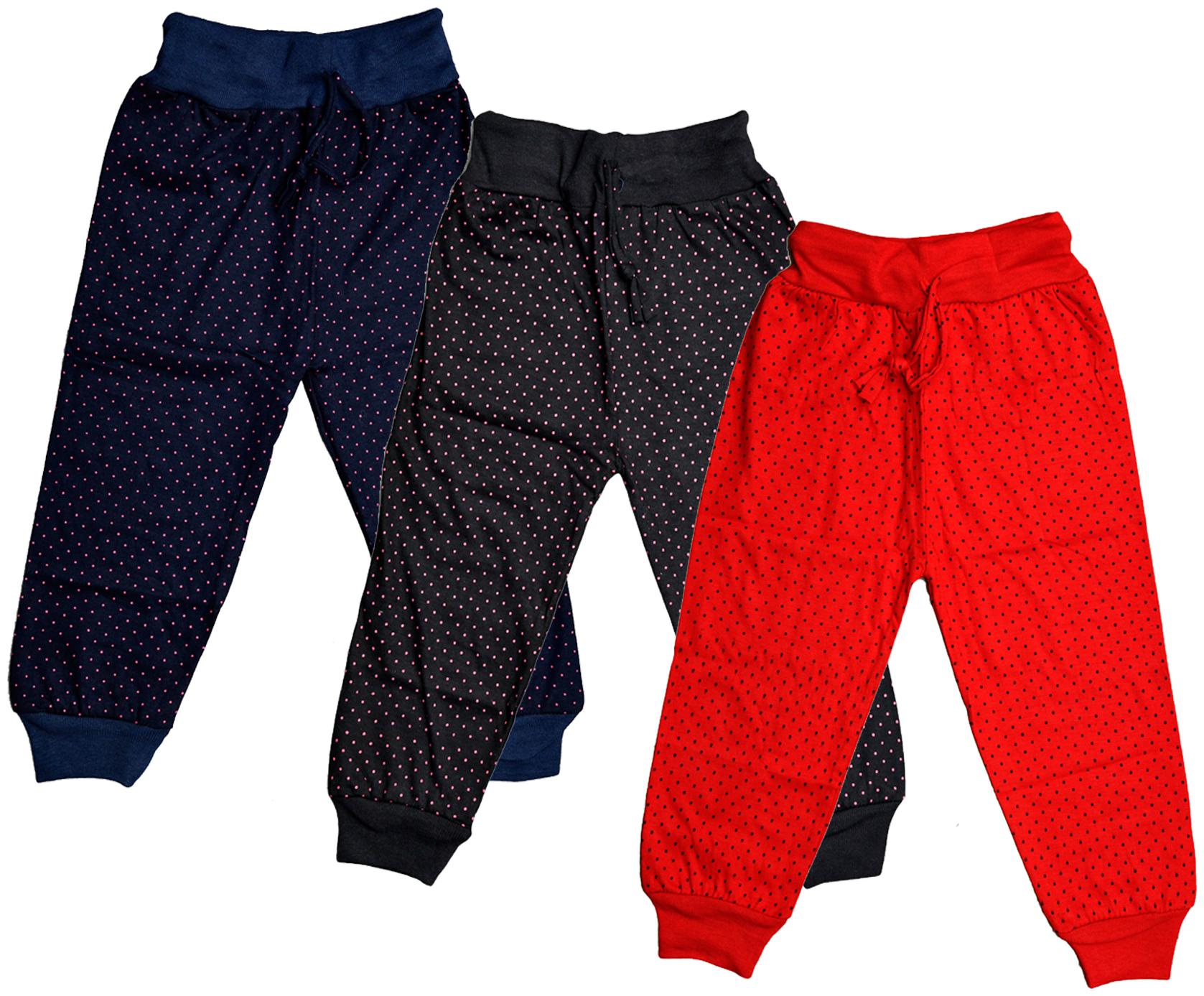 

KAVYA Girls Cotton Printed Capri (Pack of 3)