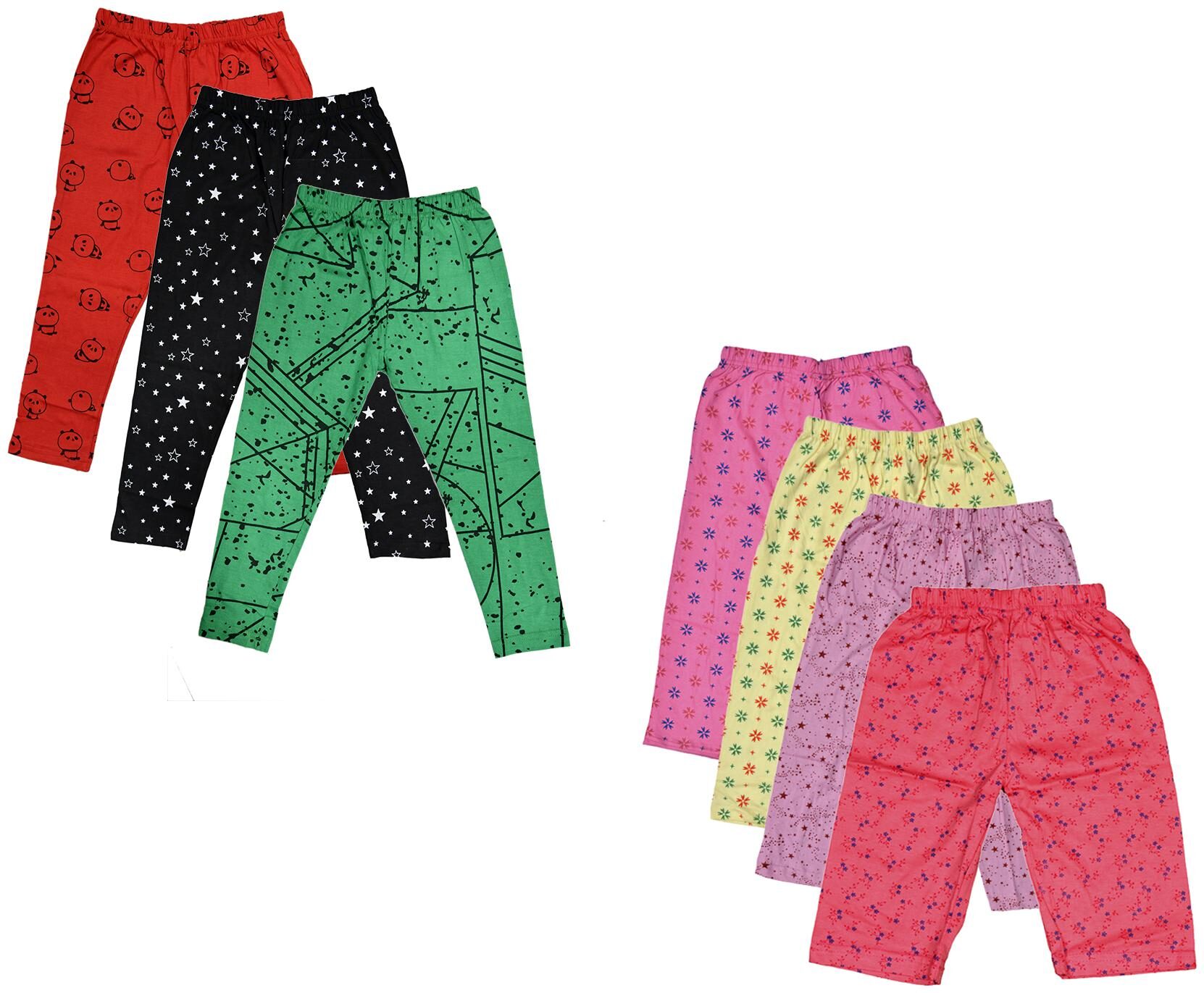 

Kavya Girl Cotton Printed Capri - Multi