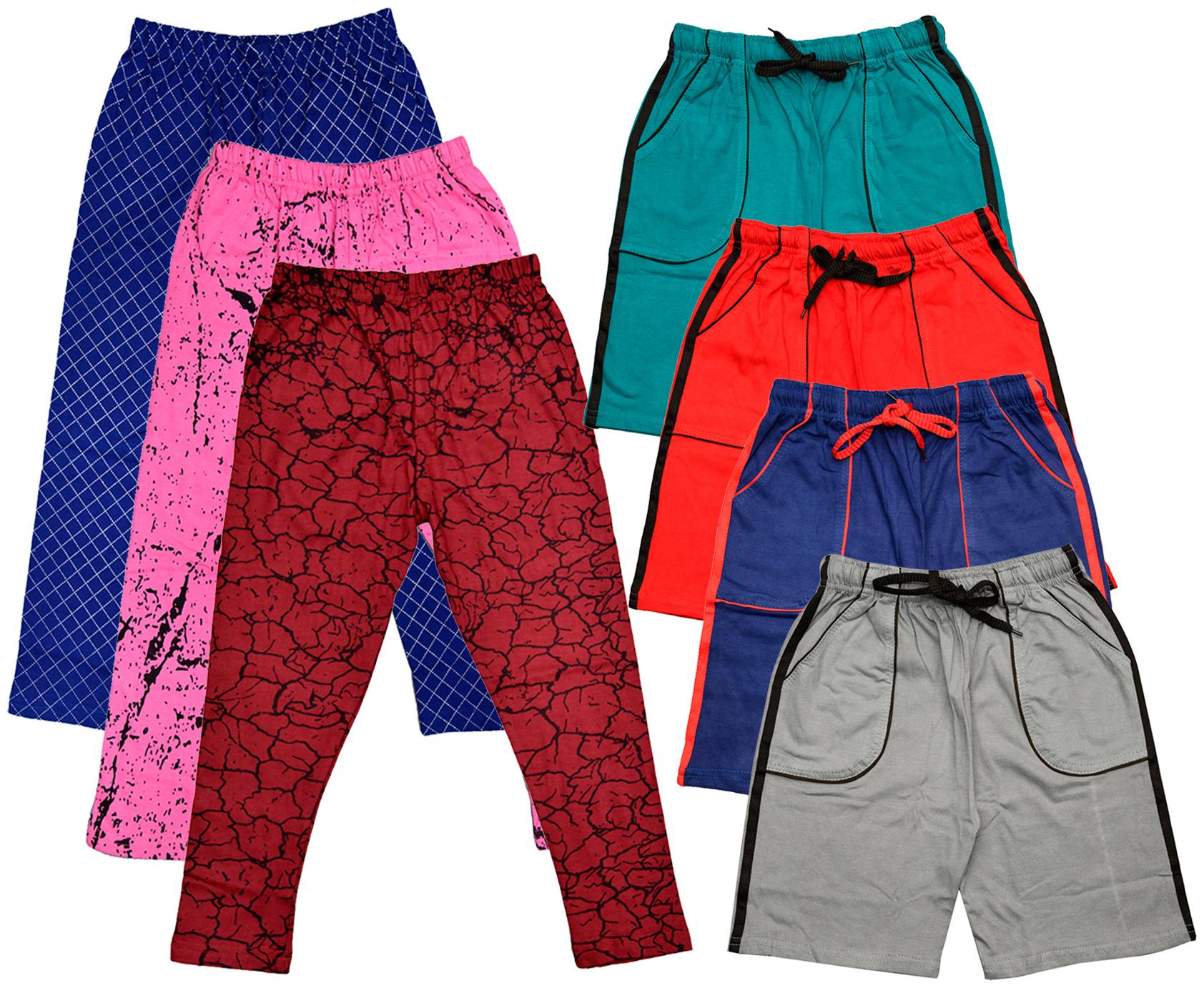 

Kavya Girl Cotton Printed Capri - Multi