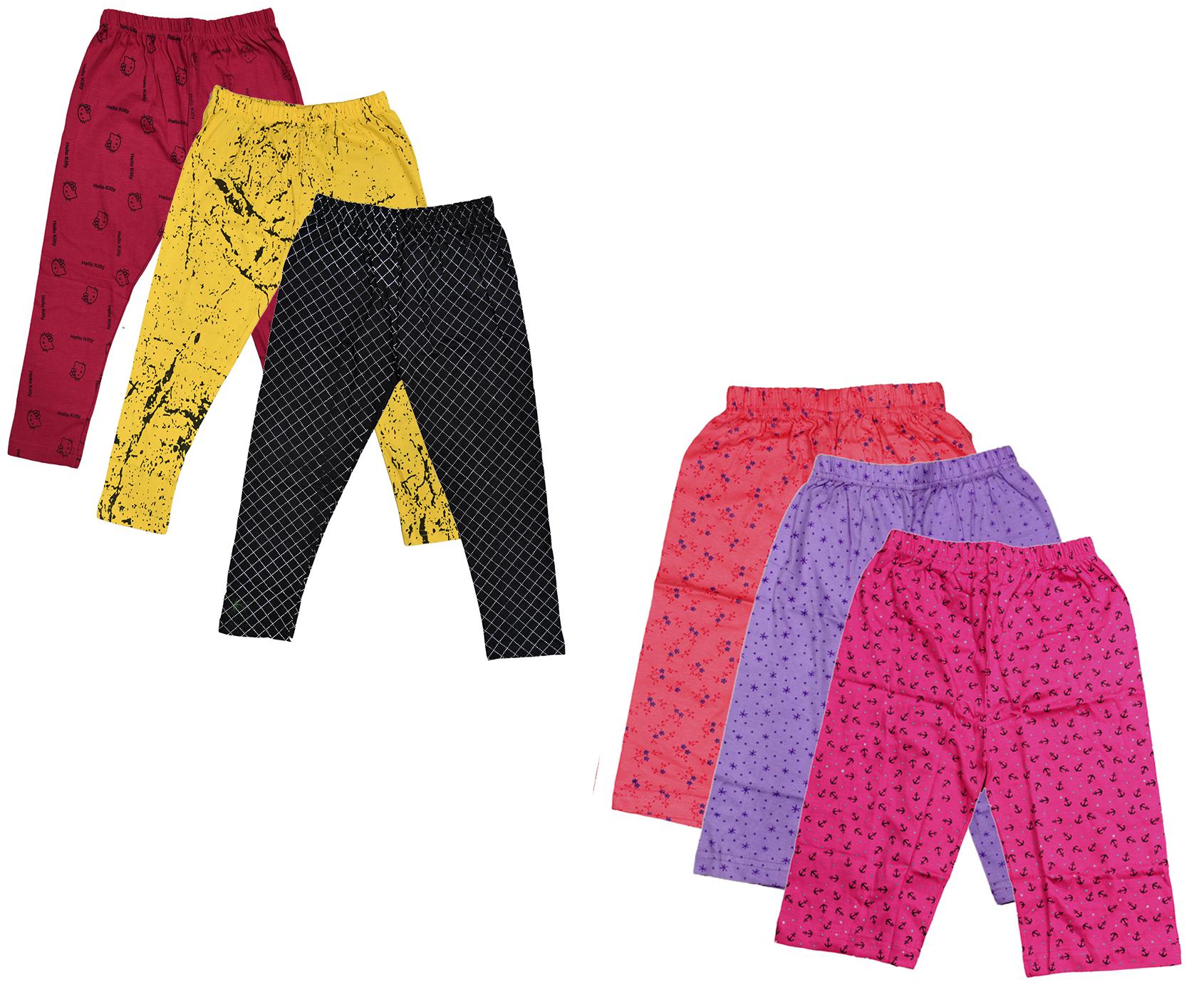 

Kavya Girl Cotton Printed Capri - Multi