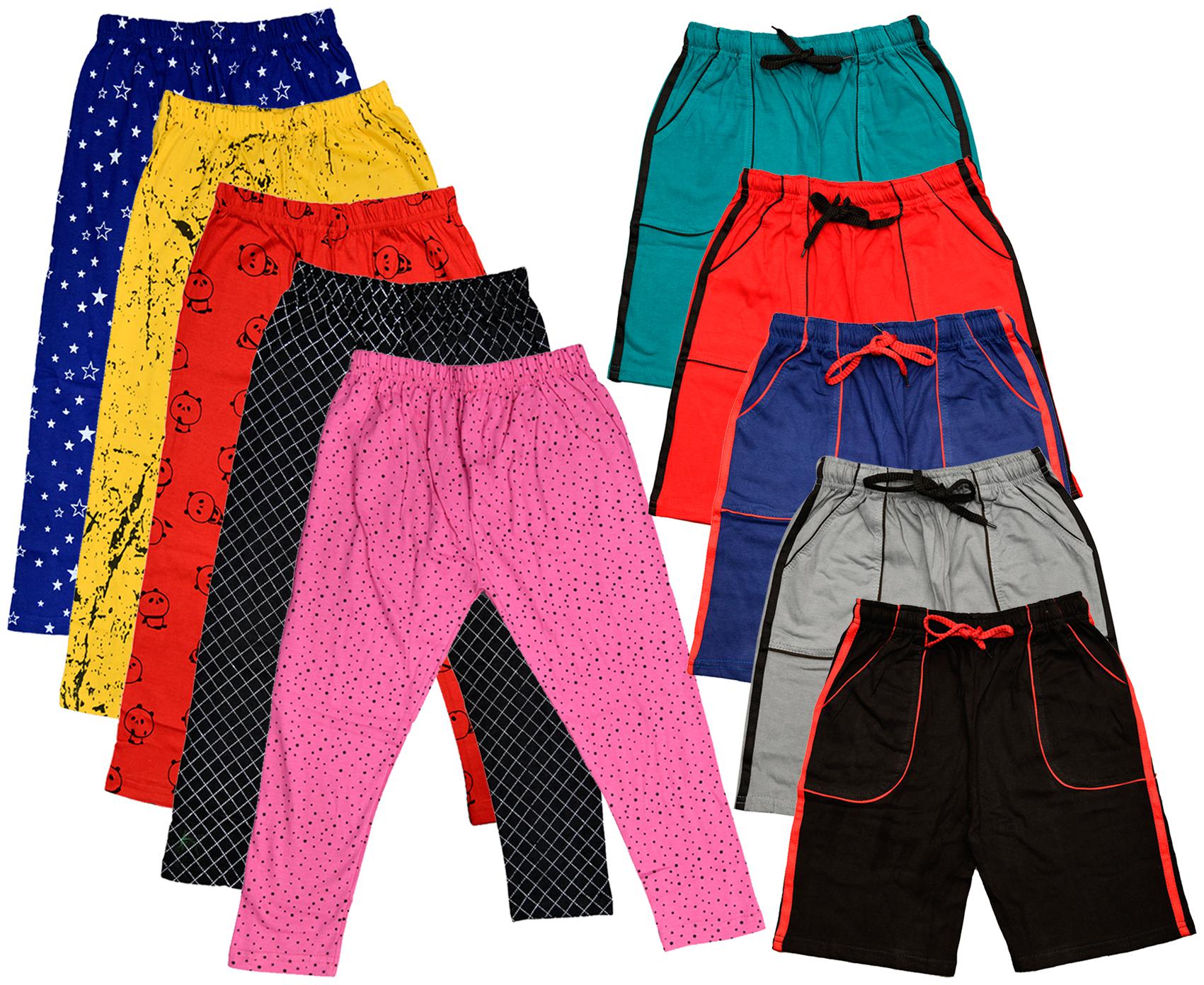 

Kavya Girl Cotton Printed Capri - Multi