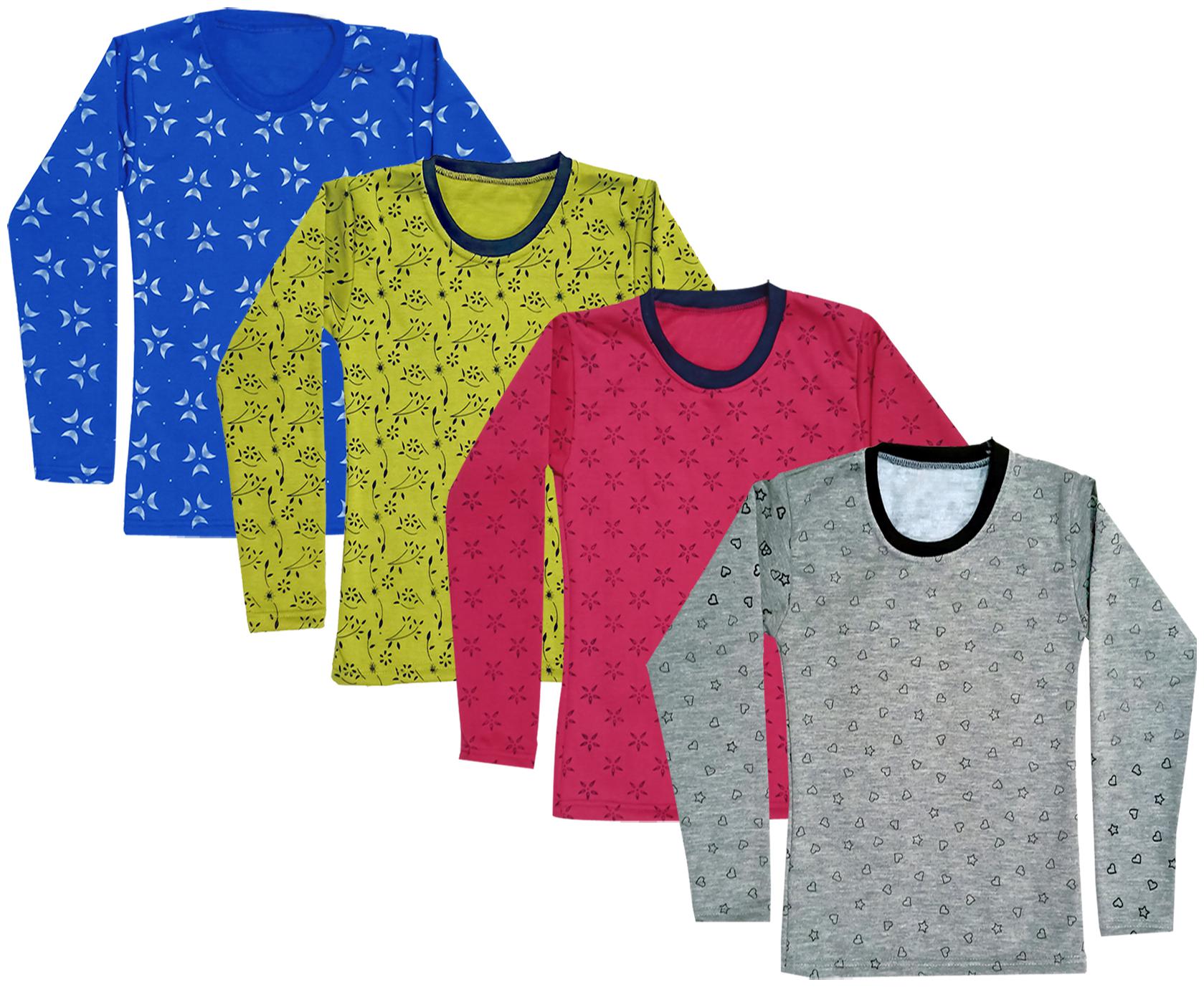 

Kavya Girl Wool Printed T shirt - Multi