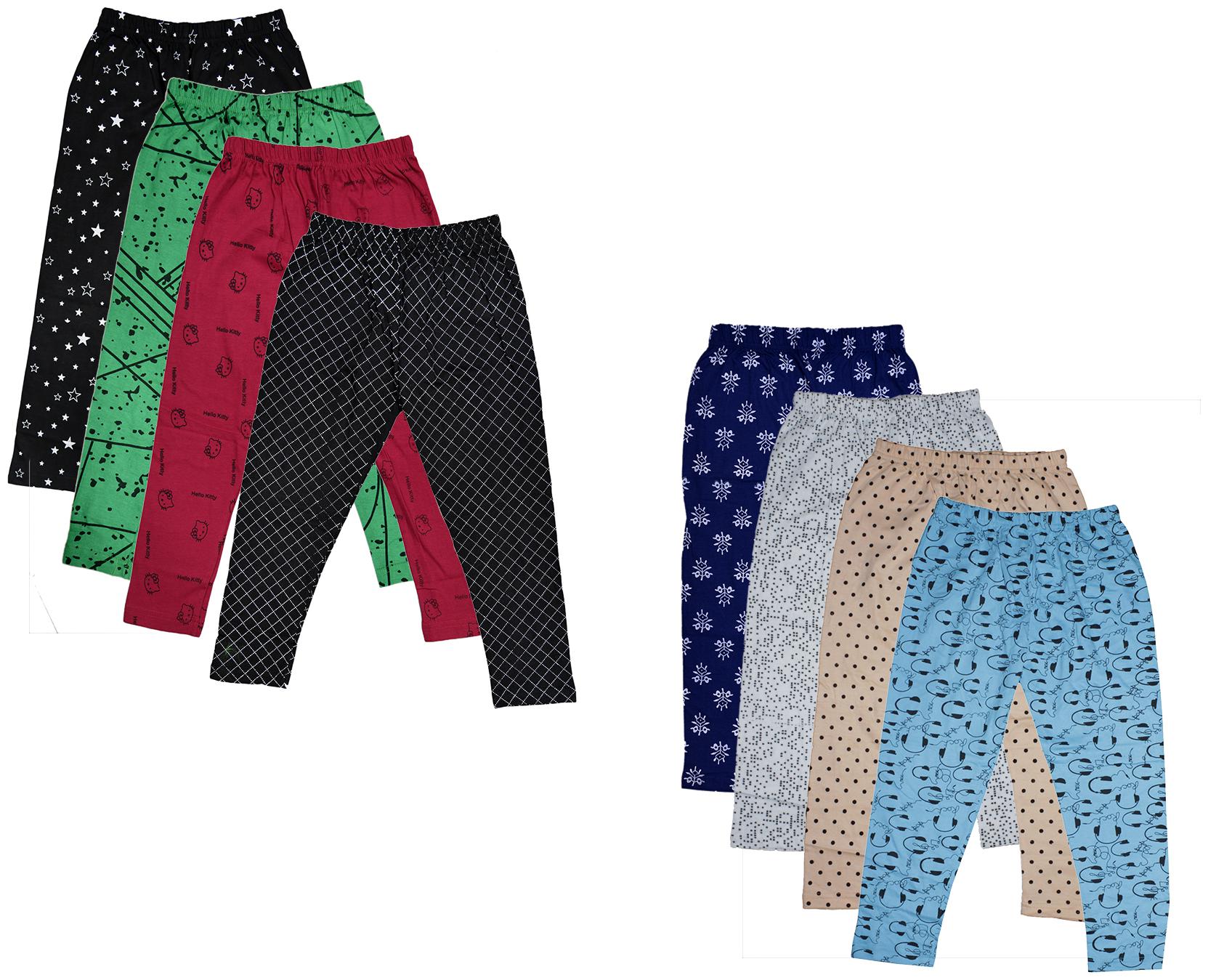 

Kavya Girl Cotton Printed Capri - Multi