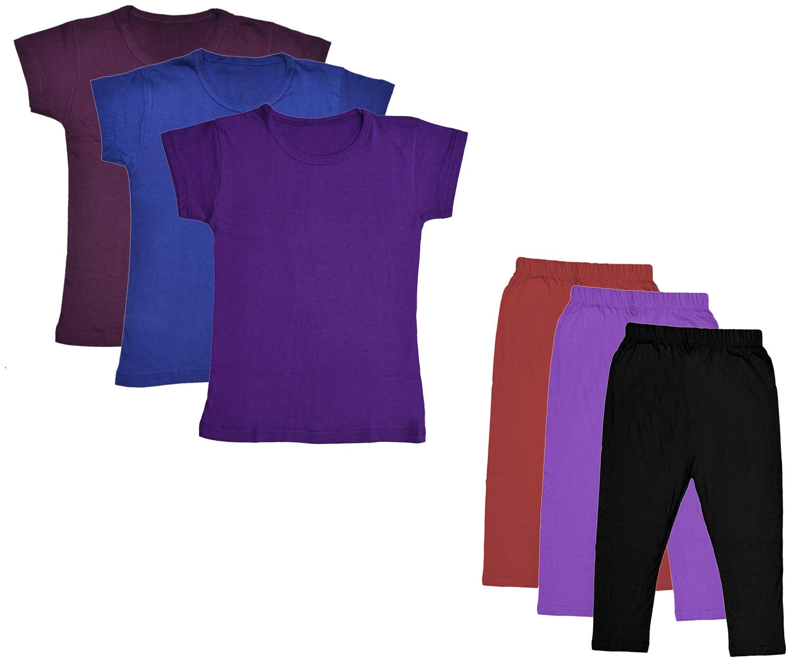 

Kavya Girl Cotton Top Bottom Set - Multi