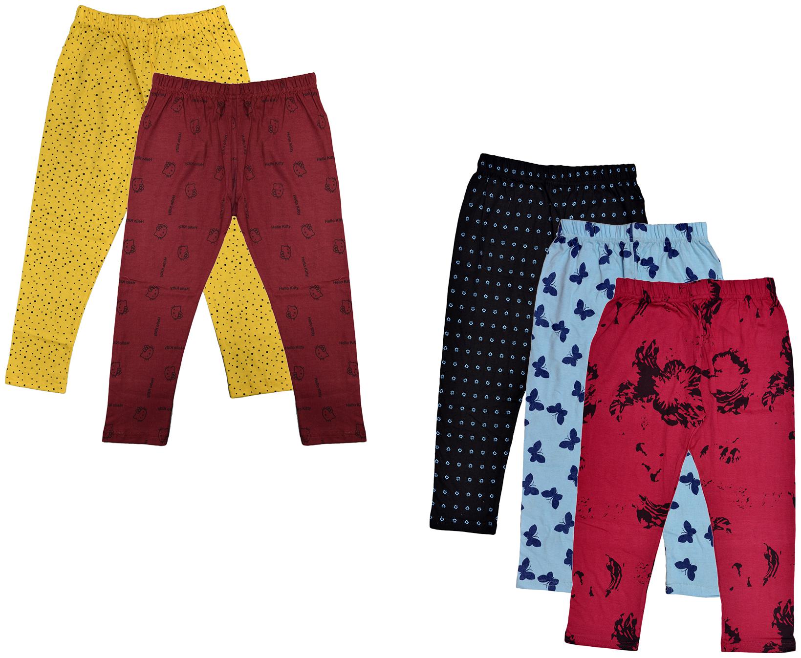 

Kavya Girl Cotton Printed Capri - Multi