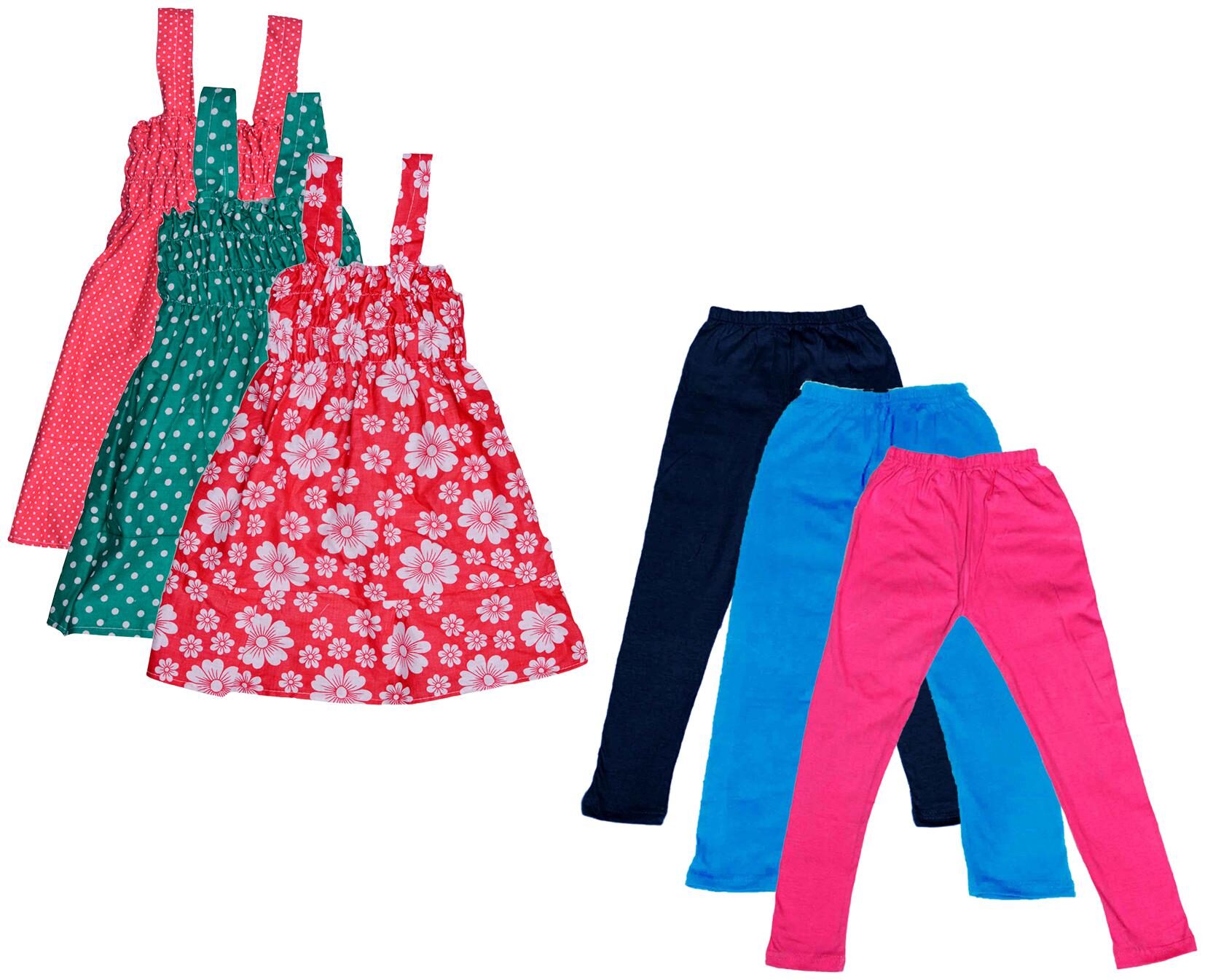 

Kavya Girl Cotton Top Bottom Set - Multi