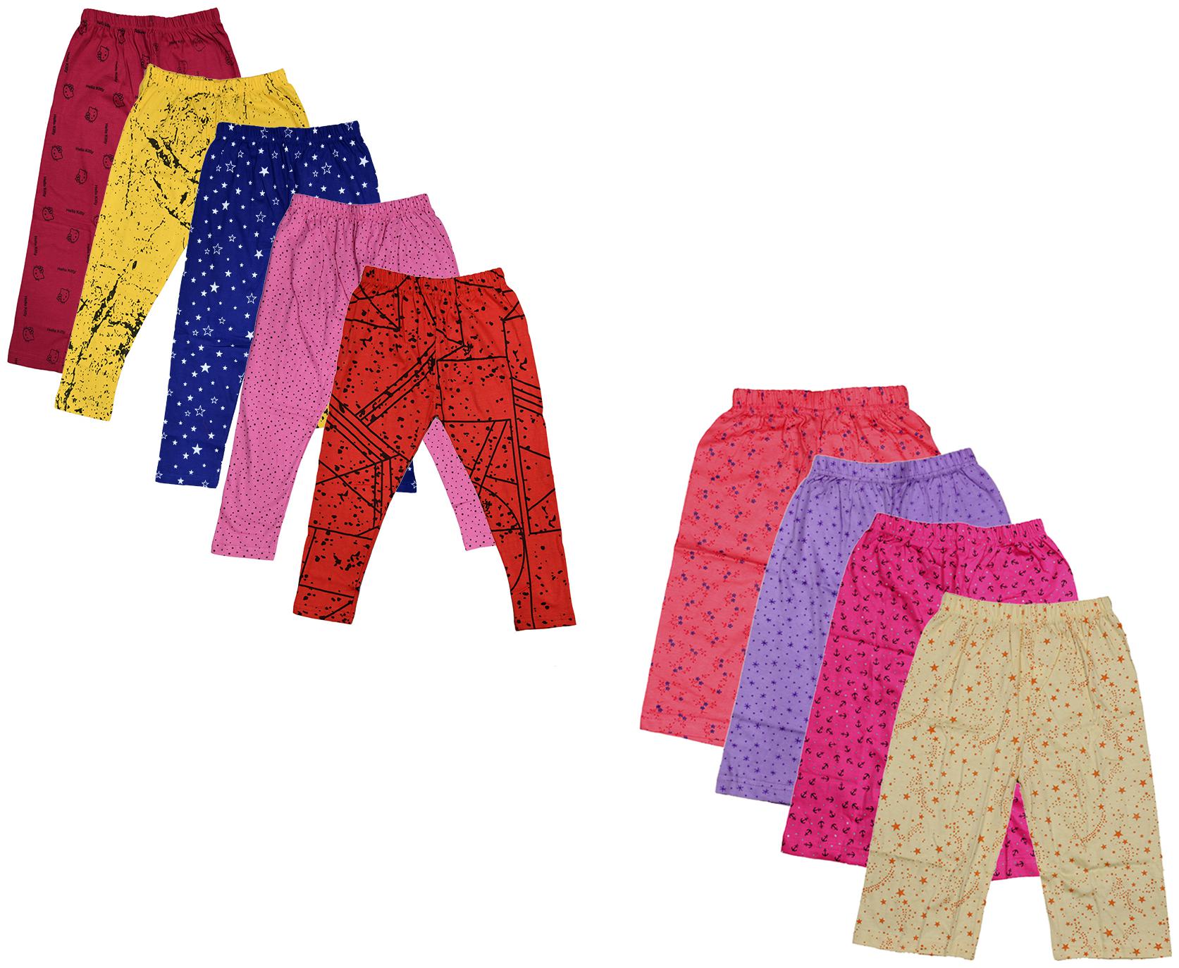 

Kavya Girl Cotton Printed Capri - Multi