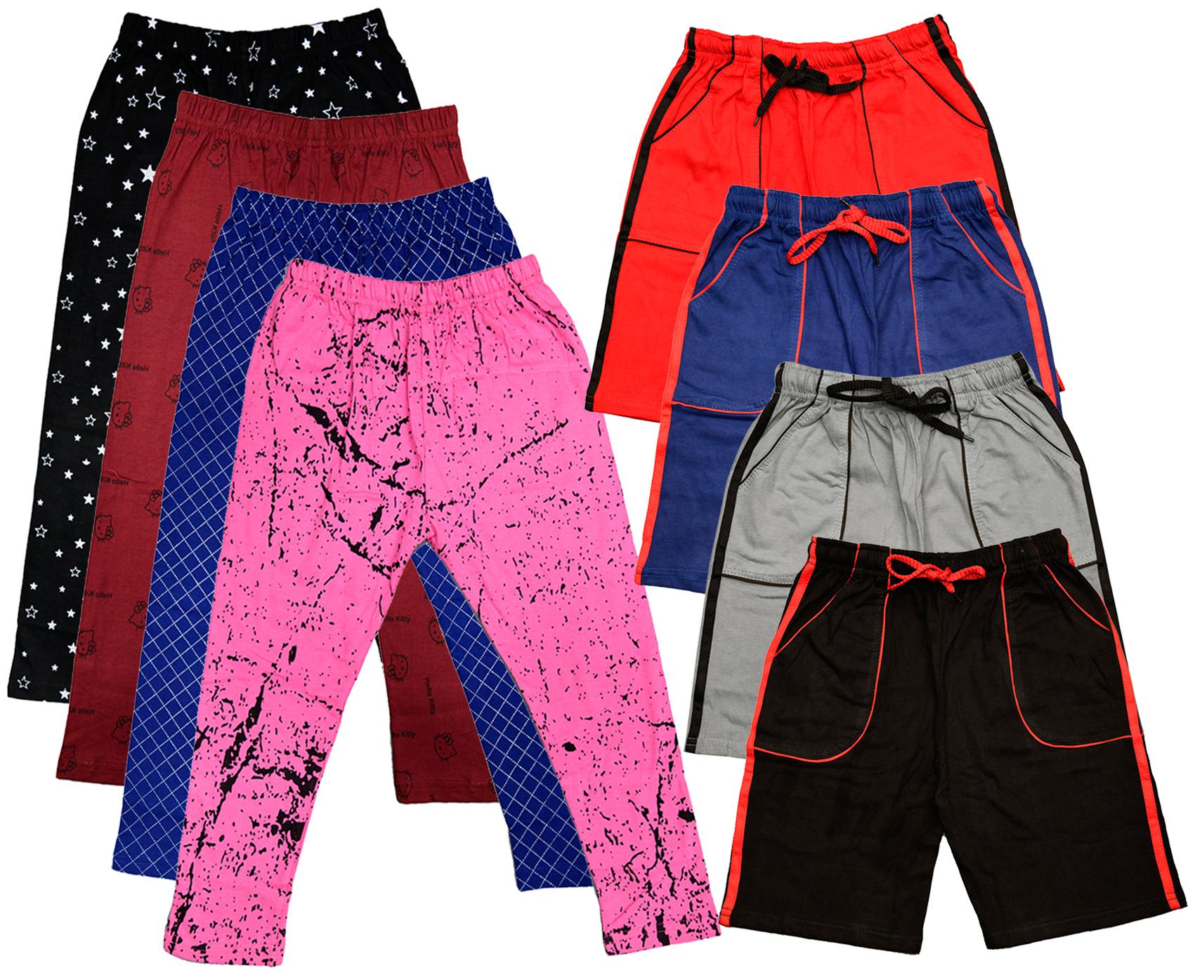 

Kavya Girl Cotton Printed Capri - Multi
