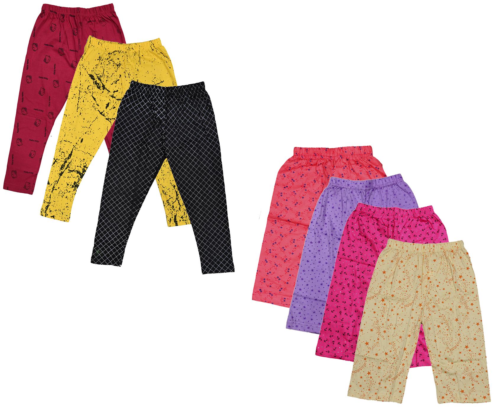 

Kavya Girl Cotton Printed Capri - Multi