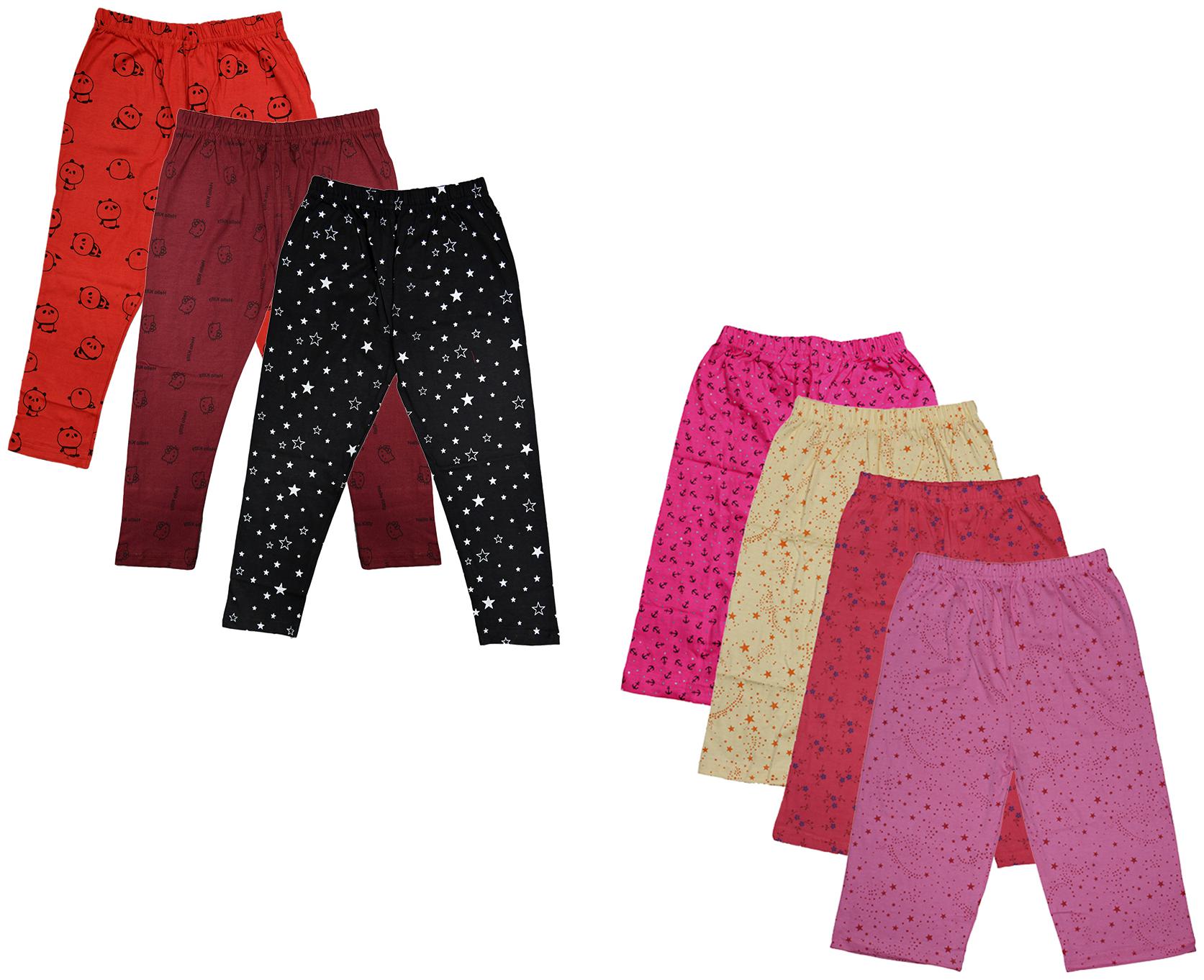 

Kavya Girl Cotton Printed Capri - Multi