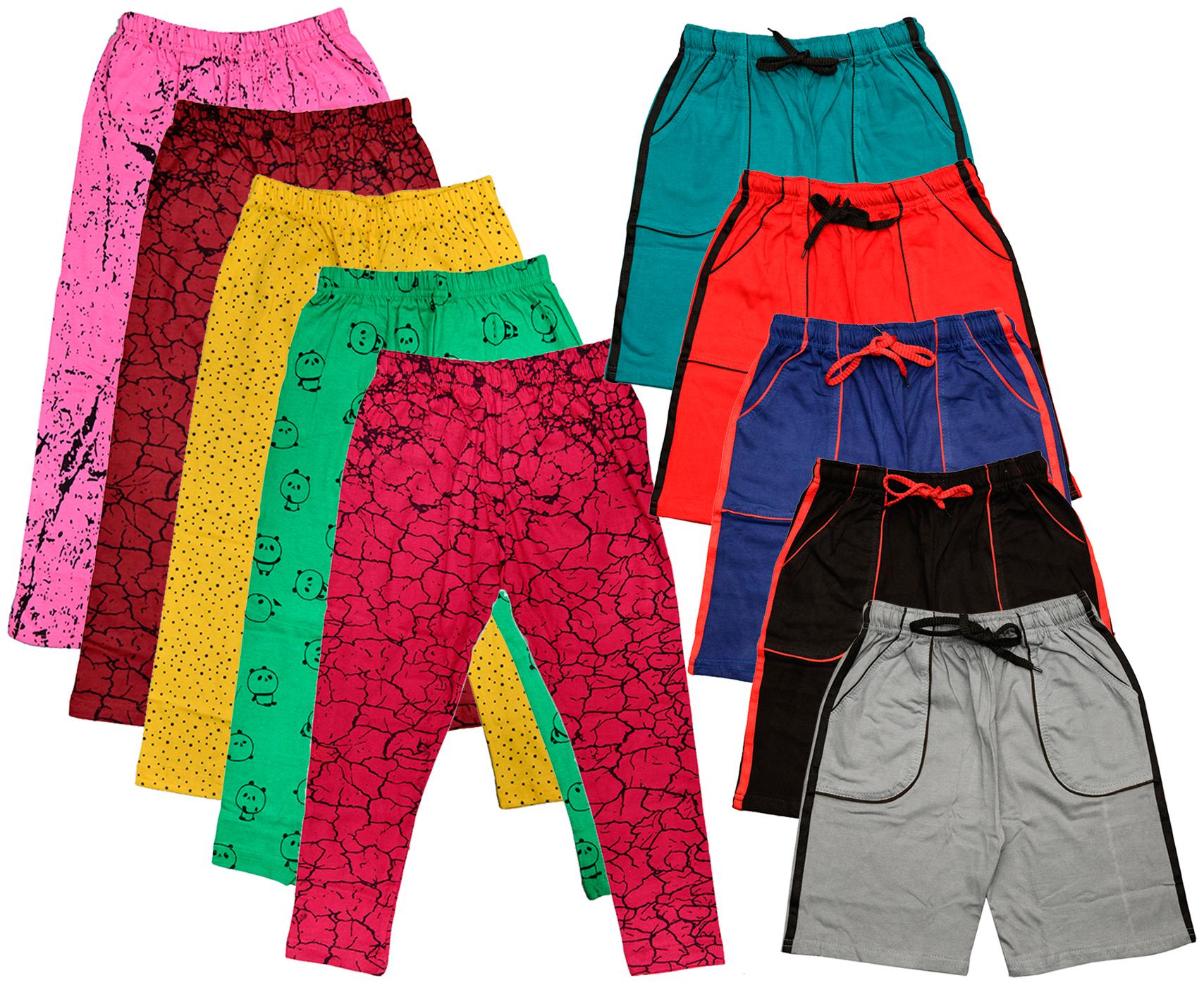 

Kavya Girl Cotton Printed Capri - Multi