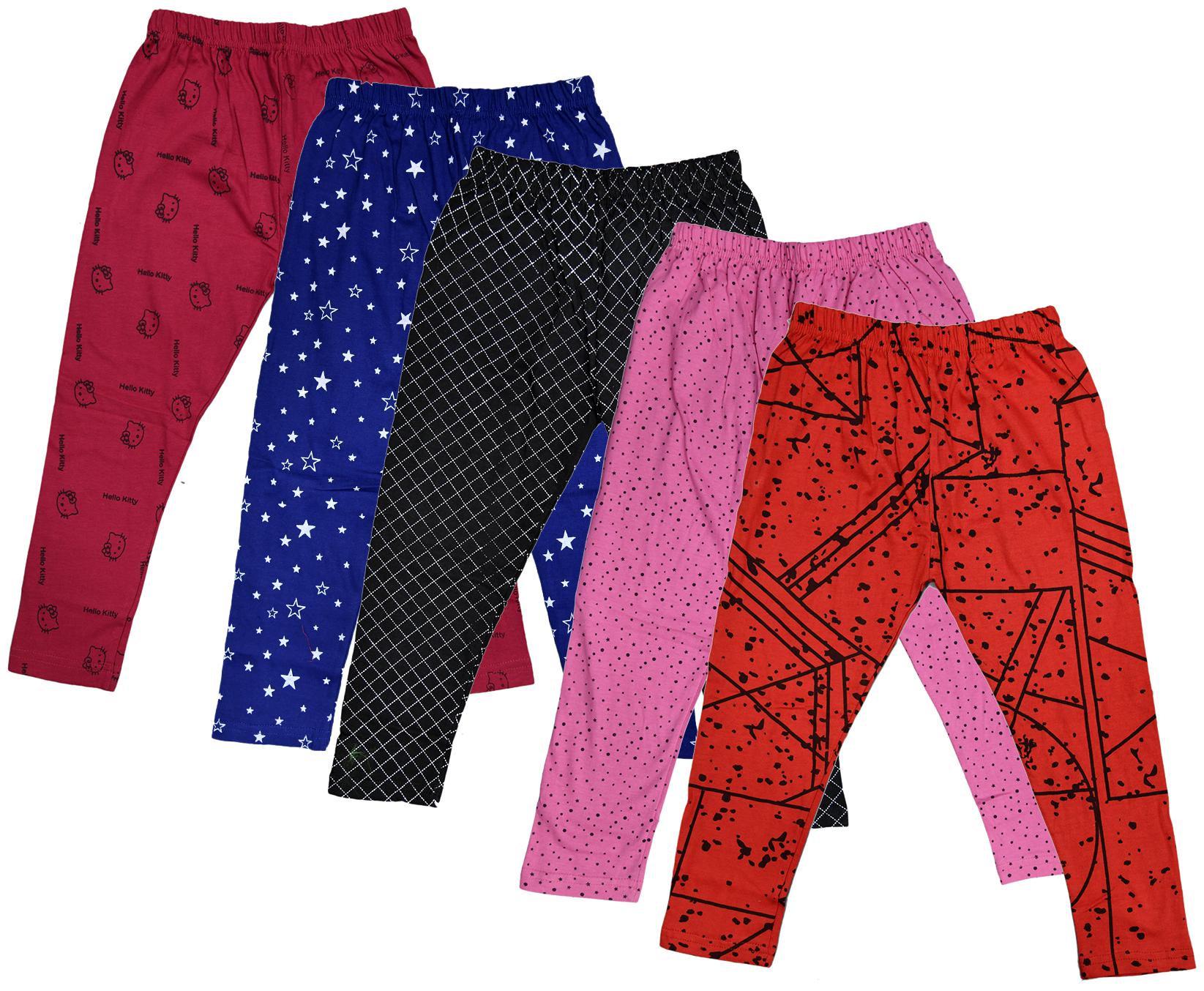 

Kavya Girl Cotton Printed Capri - Multi