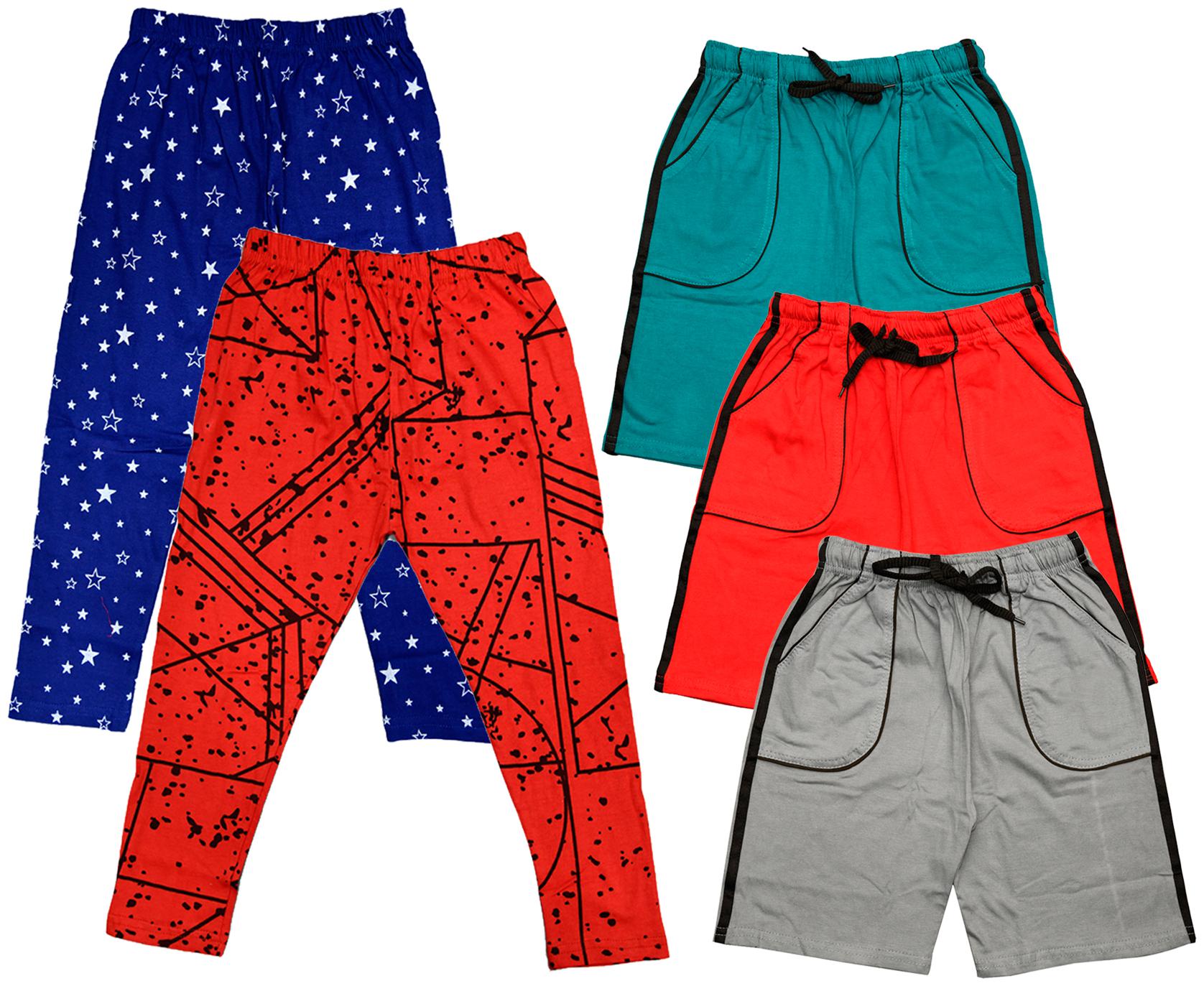 

Kavya Girl Cotton Printed Capri - Multi