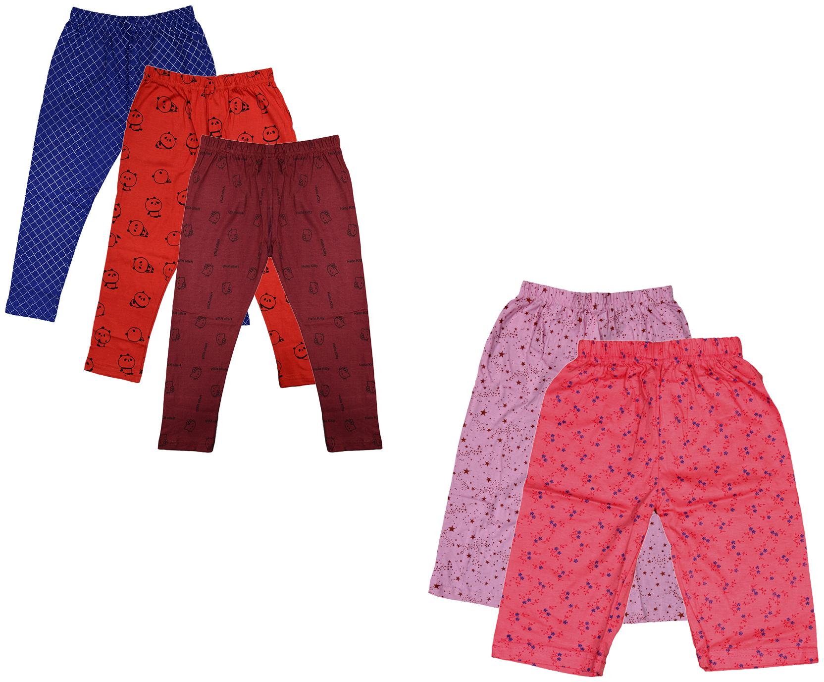 

Kavya Girl Cotton Printed Capri - Multi