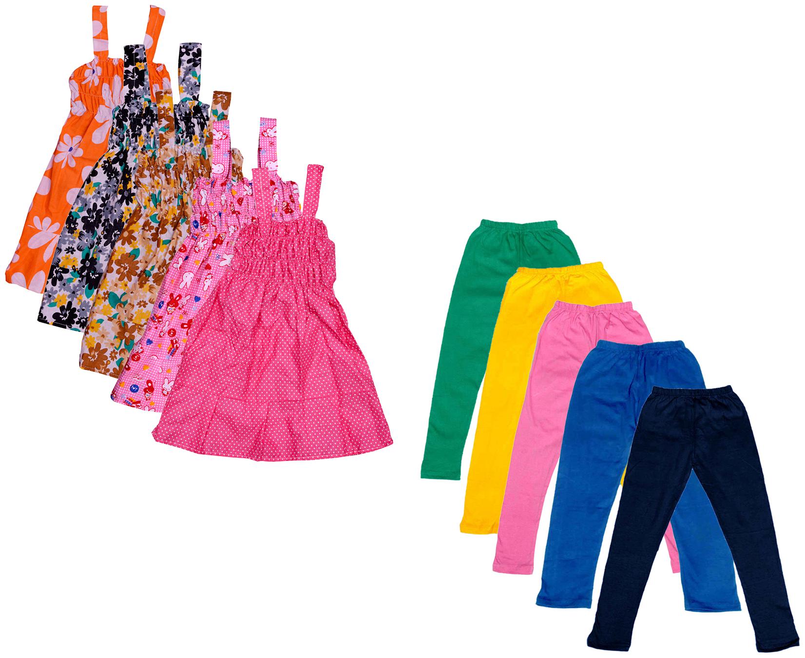 

Kavya Girl Cotton Top Bottom Set - Multi