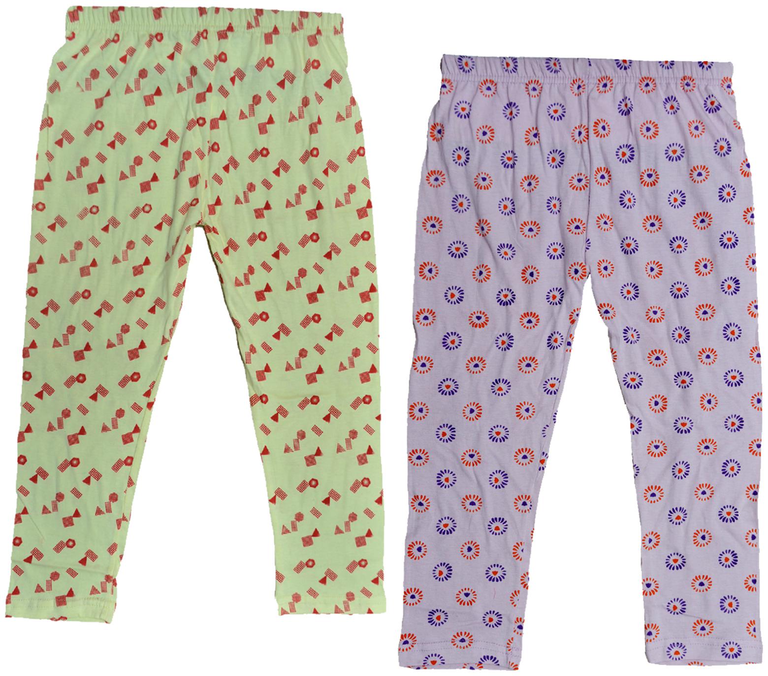 

Kavya Girl Cotton Printed Capri - Multi