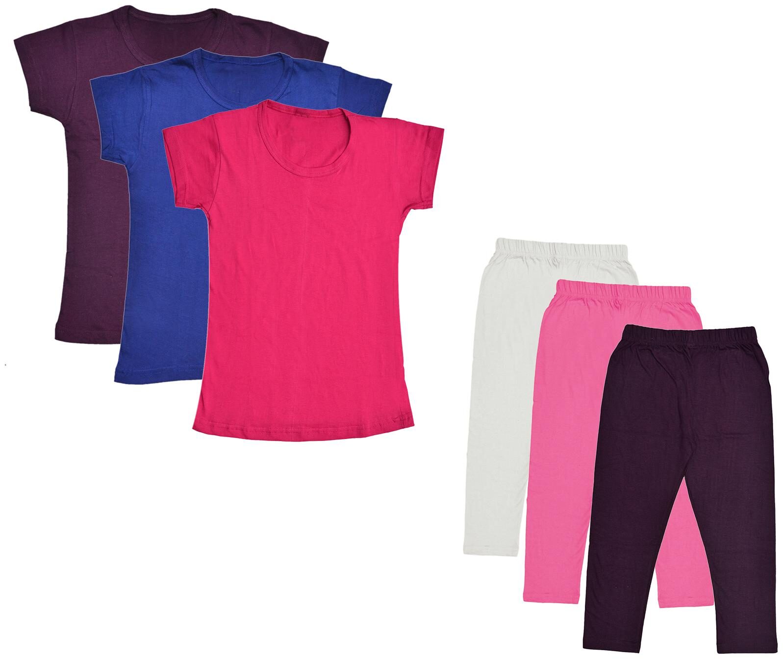 

Kavya Girl Cotton Top Bottom Set - Multi