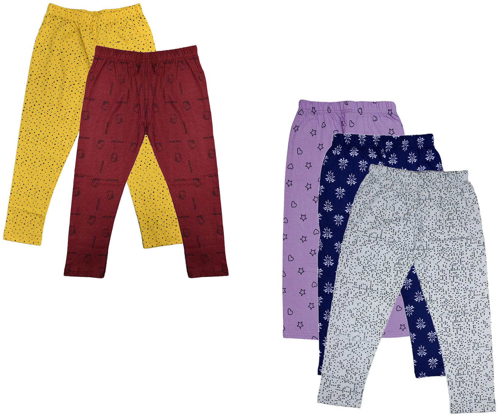 

Kavya Girl Cotton Printed Capri - Multi