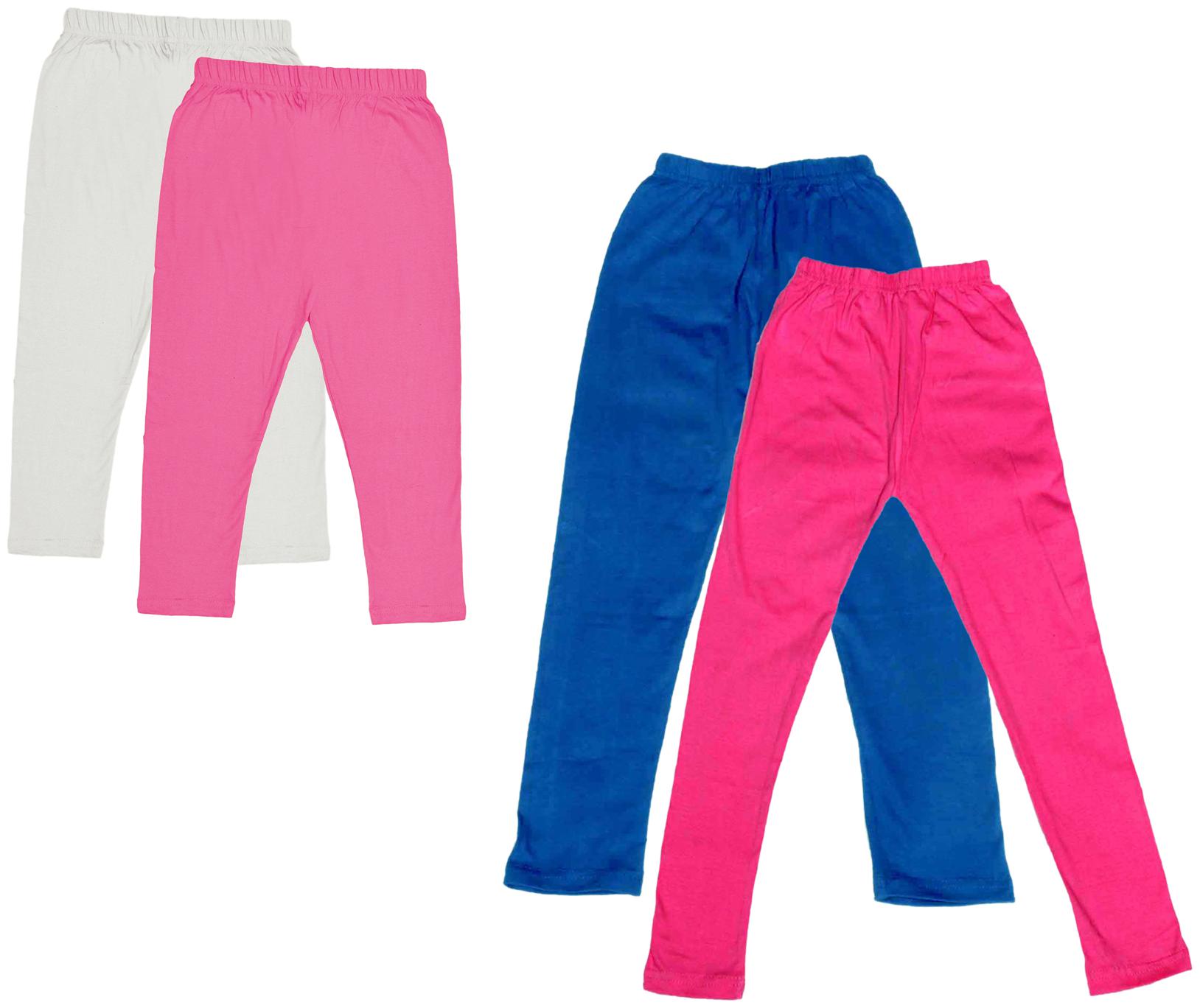 

Kavya Girl Cotton Solid Capri - Multi