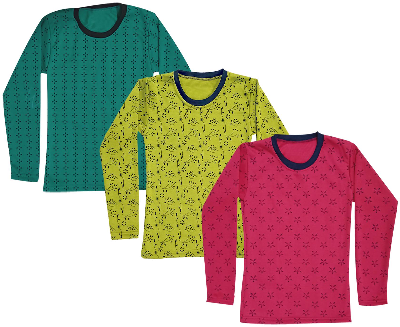 

Kavya Girl Wool Printed T shirt - Multi