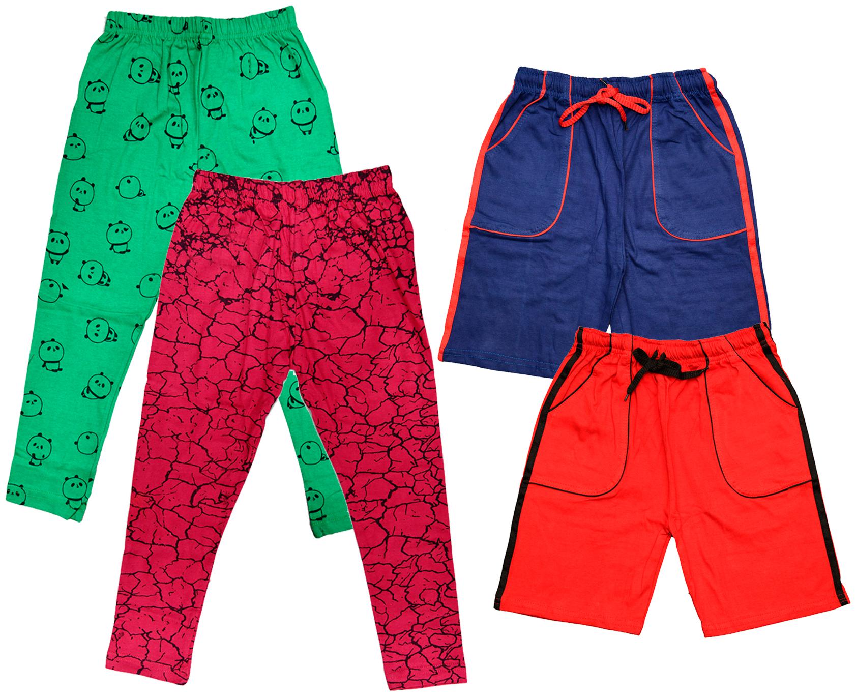 

Kavya Girl Cotton Printed Capri - Multi