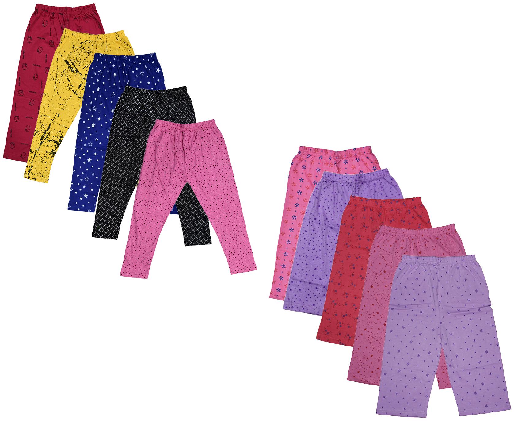 

Kavya Girl Cotton Printed Capri - Multi
