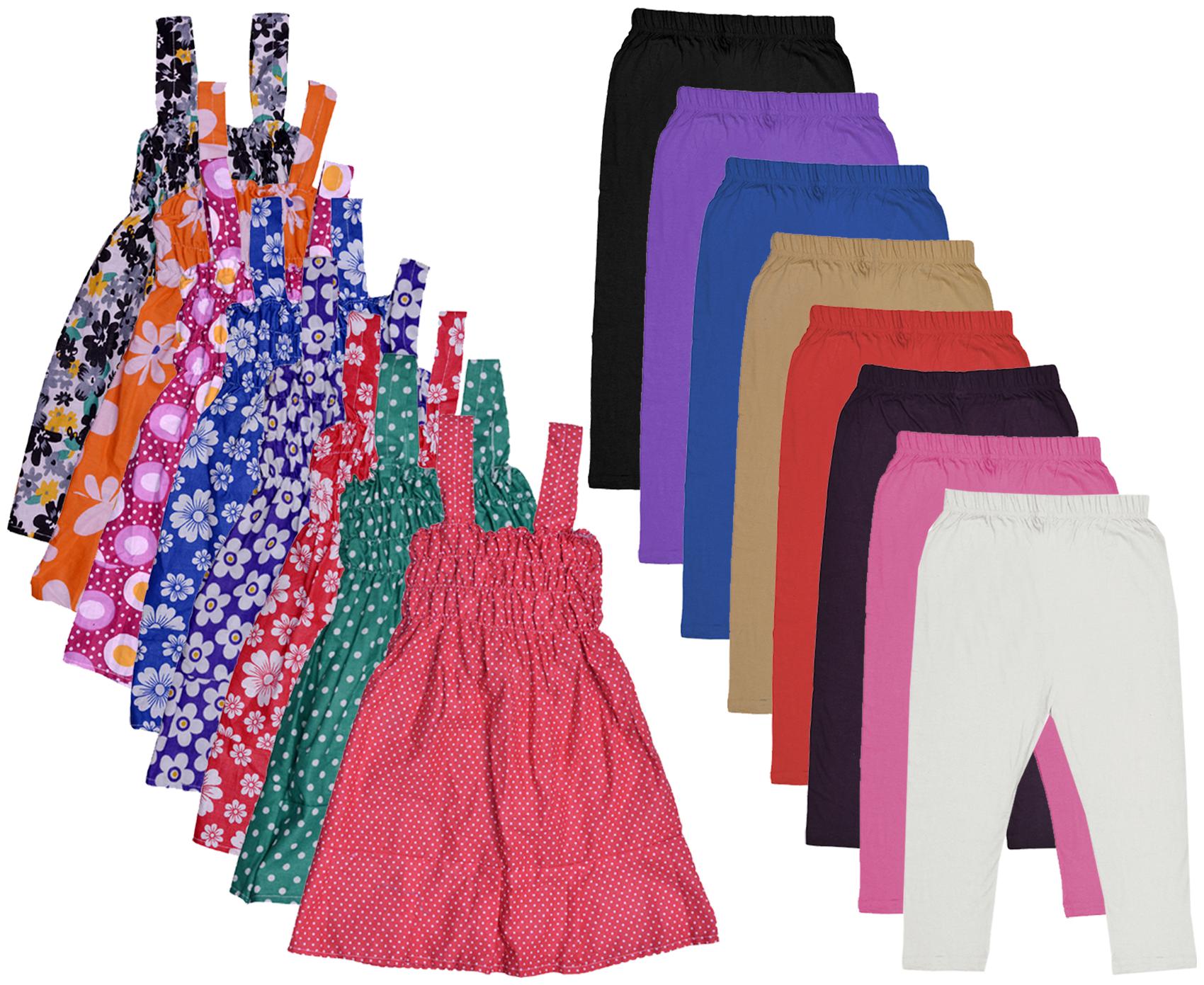 

Kavya Girl Cotton Top Bottom Set - Multi