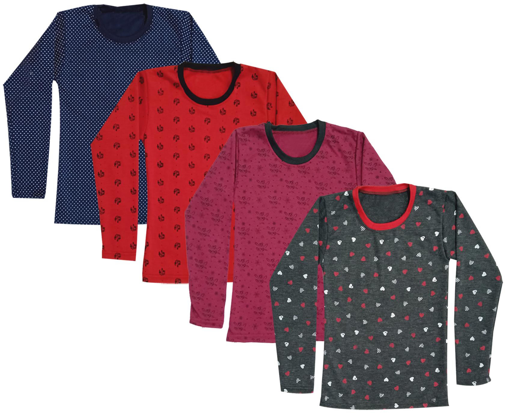 

Kavya Girl Wool Printed T shirt - Multi