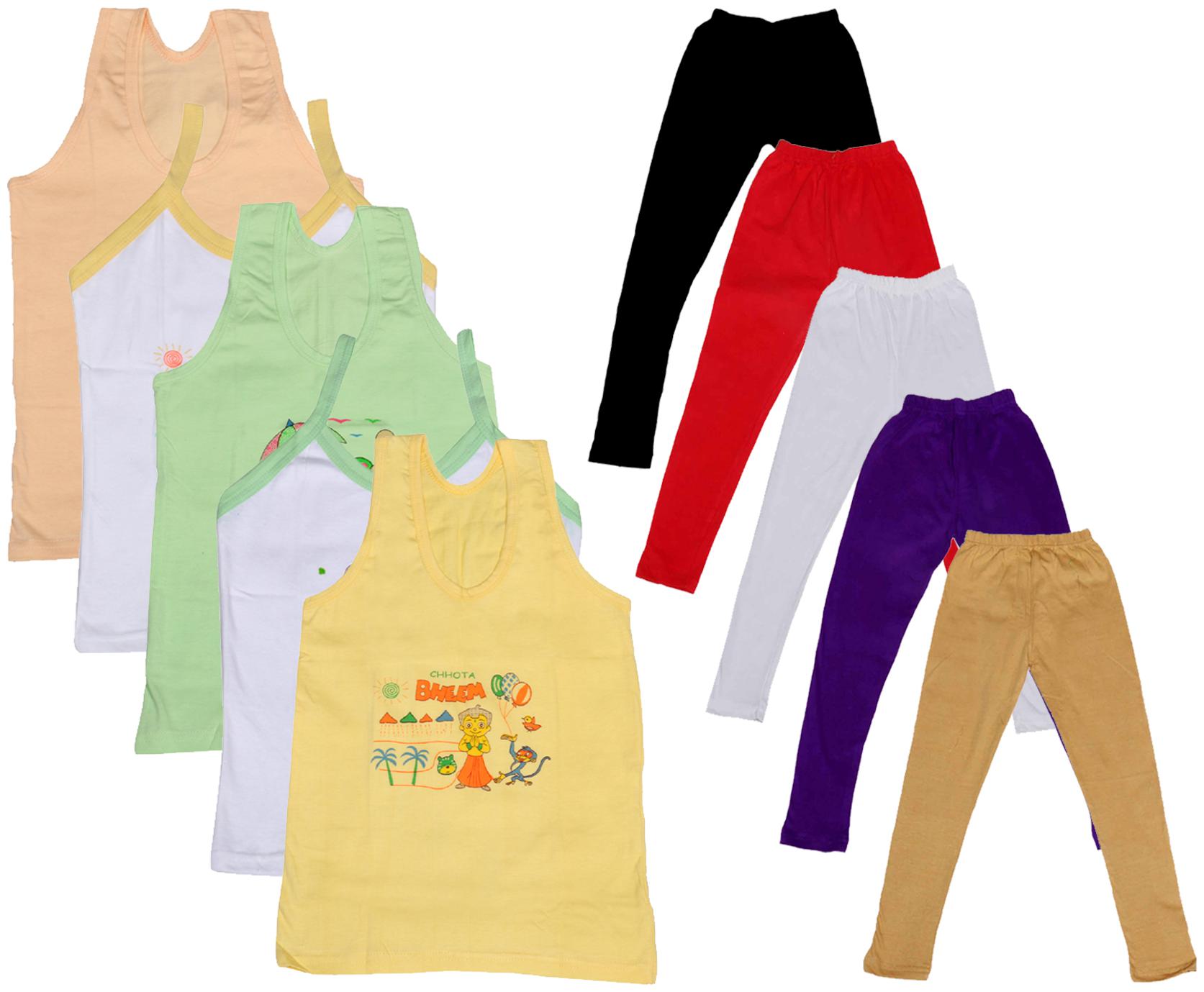 

Kavya Girl Cotton Top Bottom Set - Multi